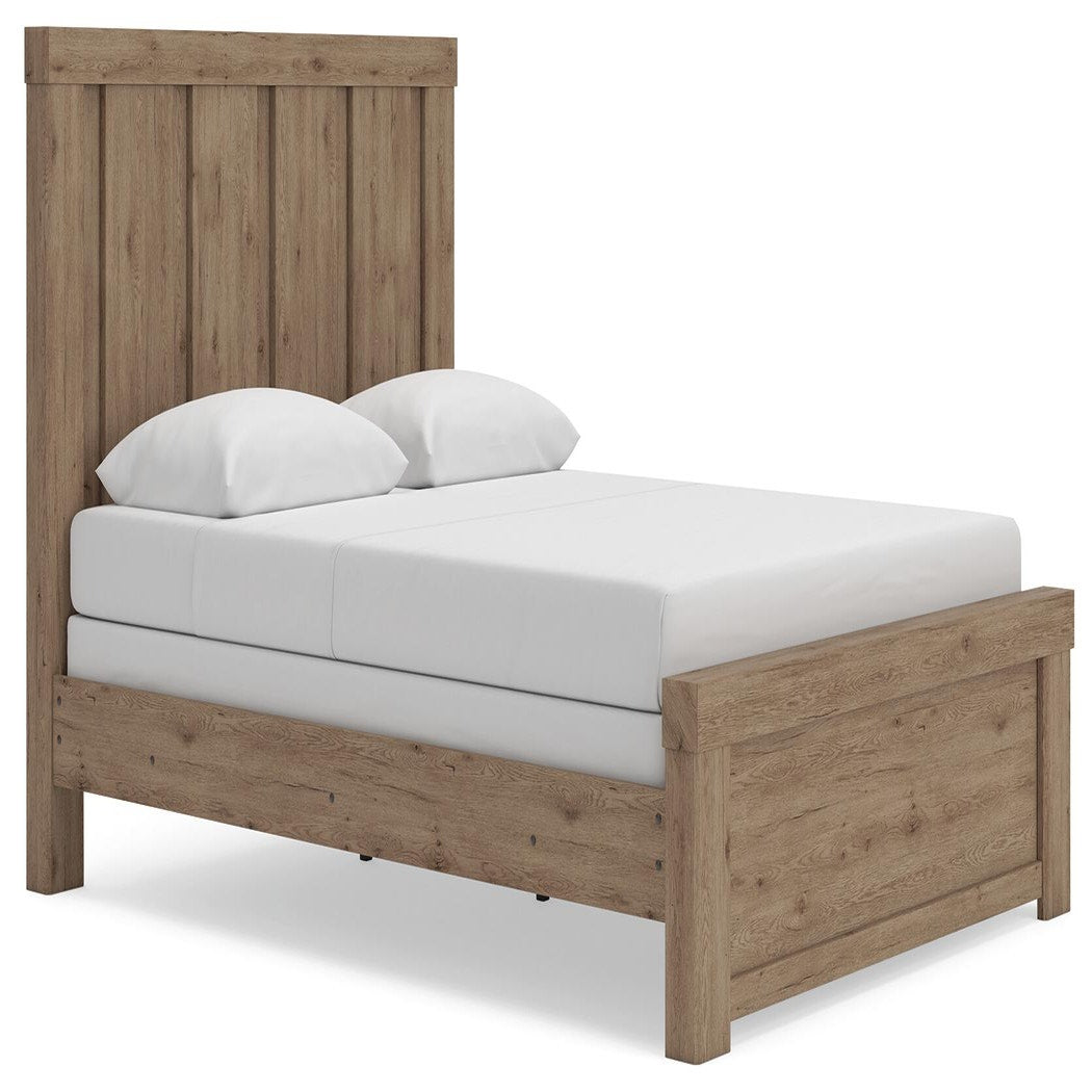 Oliandon Queen Panel Bed (PCB2844-SI)