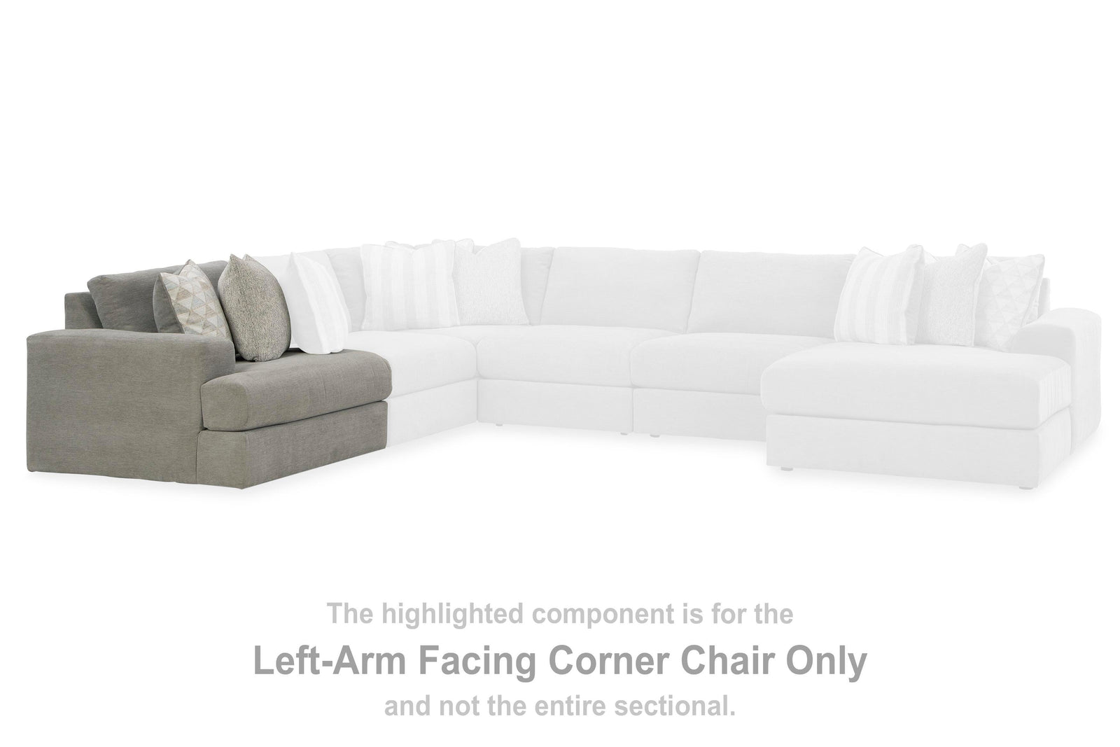 Avaliyah Right-Arm Facing Corner Chaise (58103-SI) - Image 20
