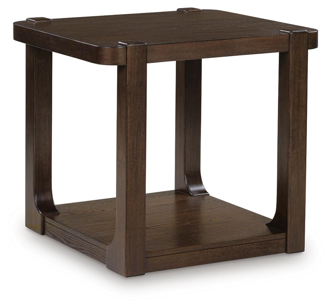 Breckington End Table - Dark Brown (T656-SI)