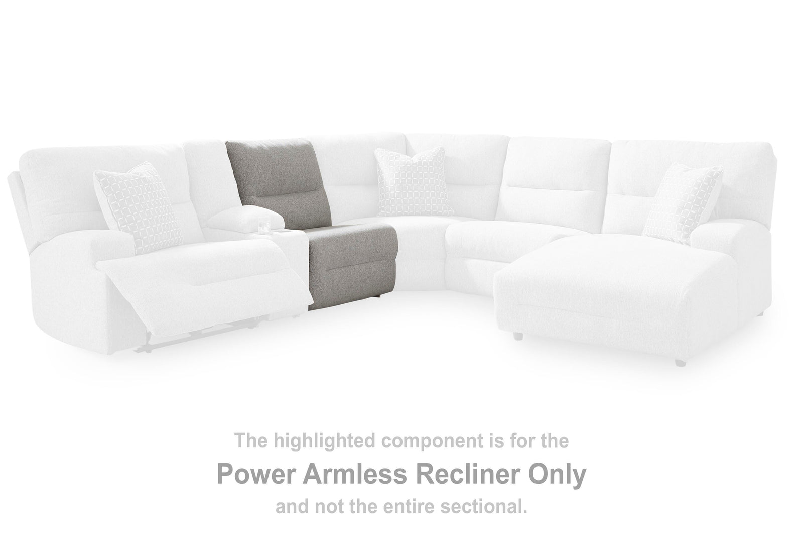 Acklen Place Right-Arm Facing Power Reclining Back Chaise (93605-SI) - Image 29