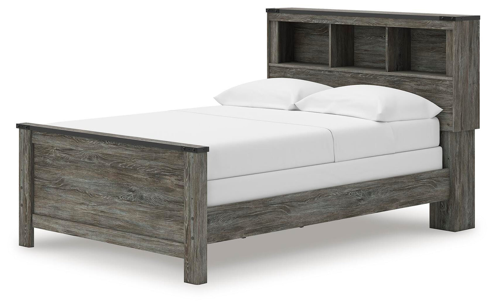 Frandern Bookcase Bed, Dresser and Mirror (B4480-SI) - Image 15