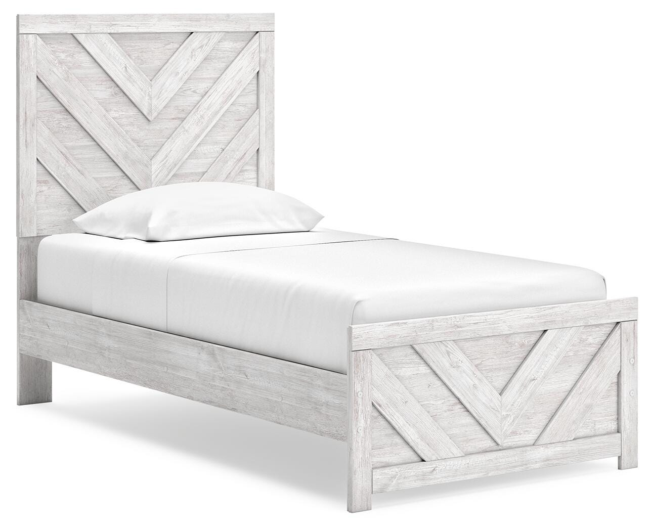 Cayboni Panel Bed, Dresser and Chest - Whitewash (B3788-SI) - Image 19