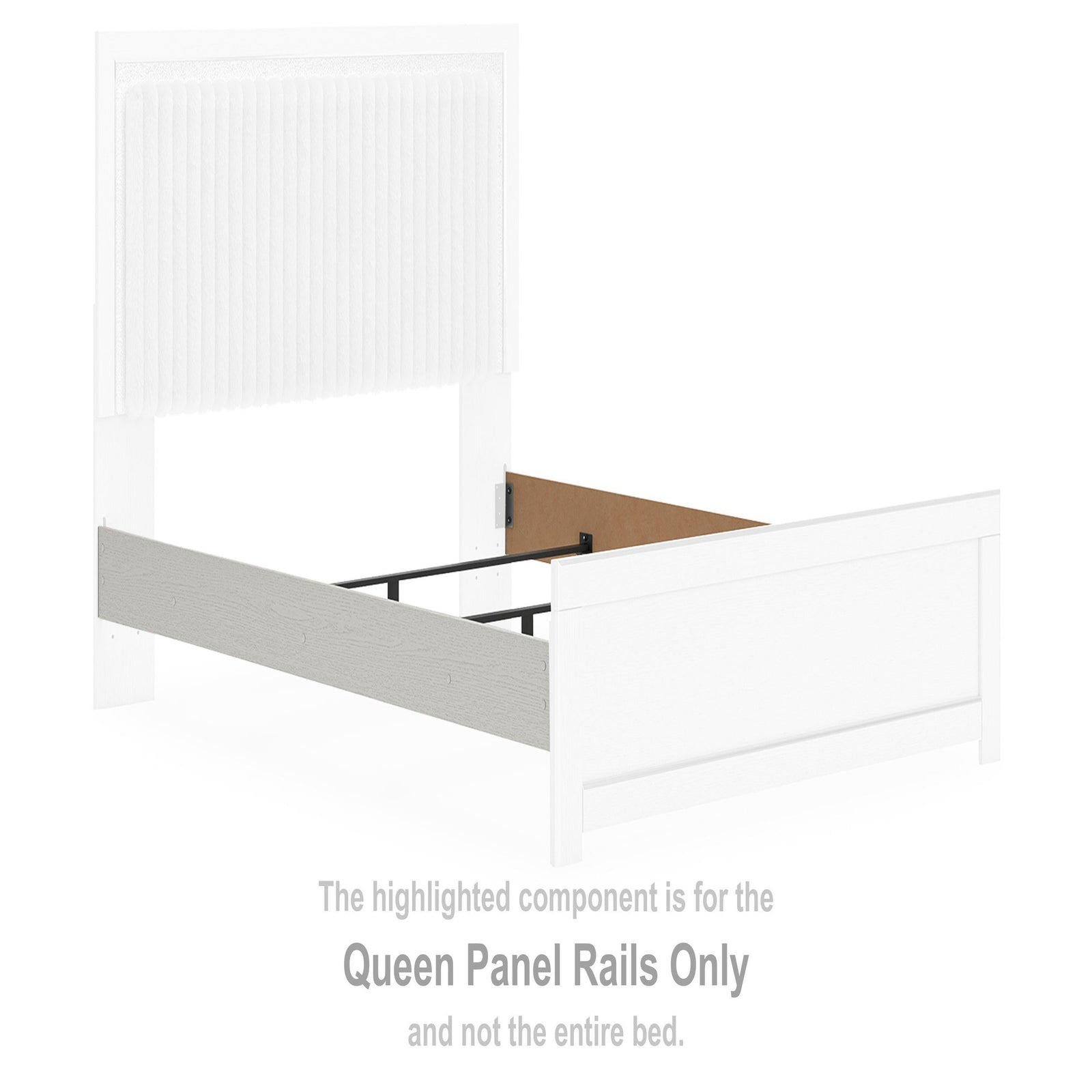 Zuraleus King/California King Upholstered Headboard/Footboard/Roll Slats (PCB3381-SI) - Image 38