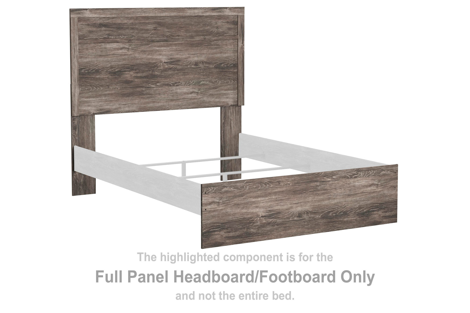 Ralinksi Panel Headboard/Footboard - Gray (B2587-SI)