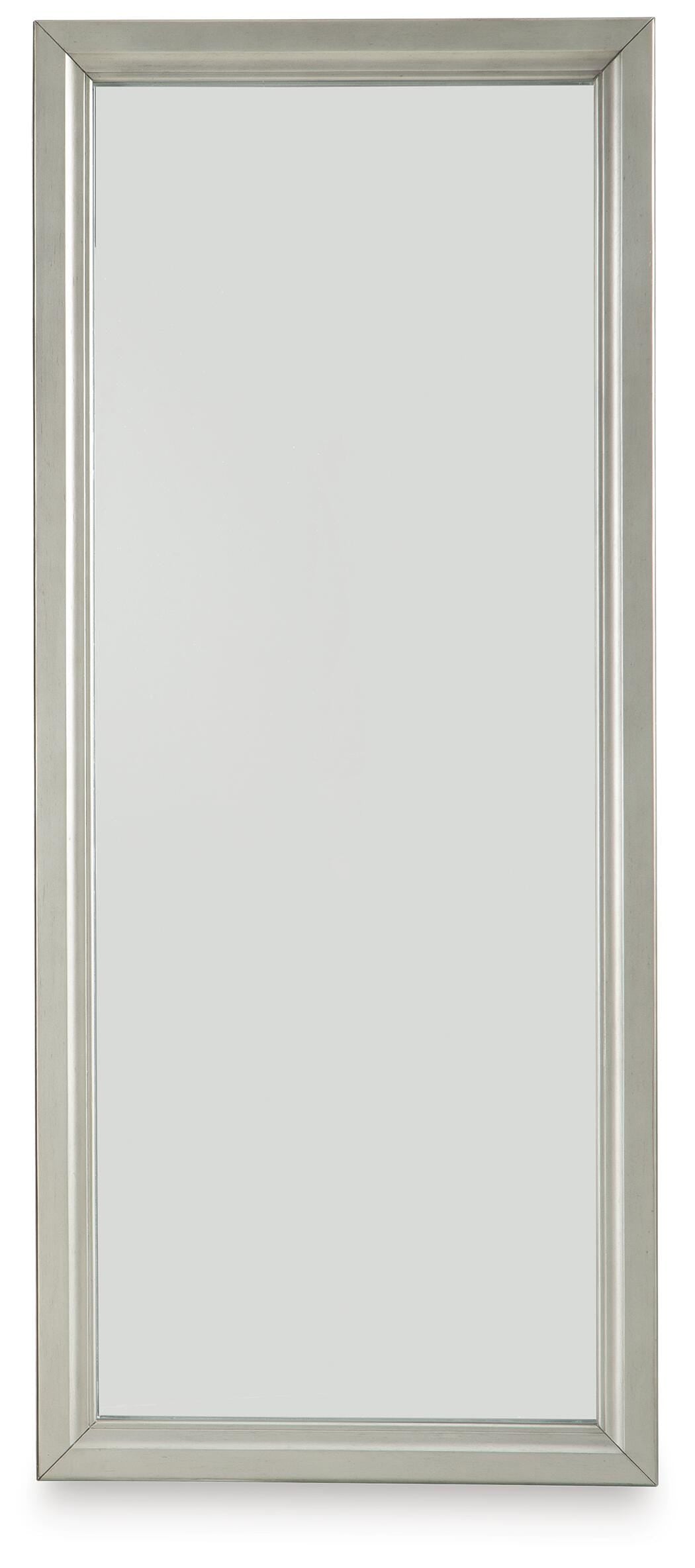 Evesen Floor Standing Mirror/Storage (A8010380-SI) - Image 2