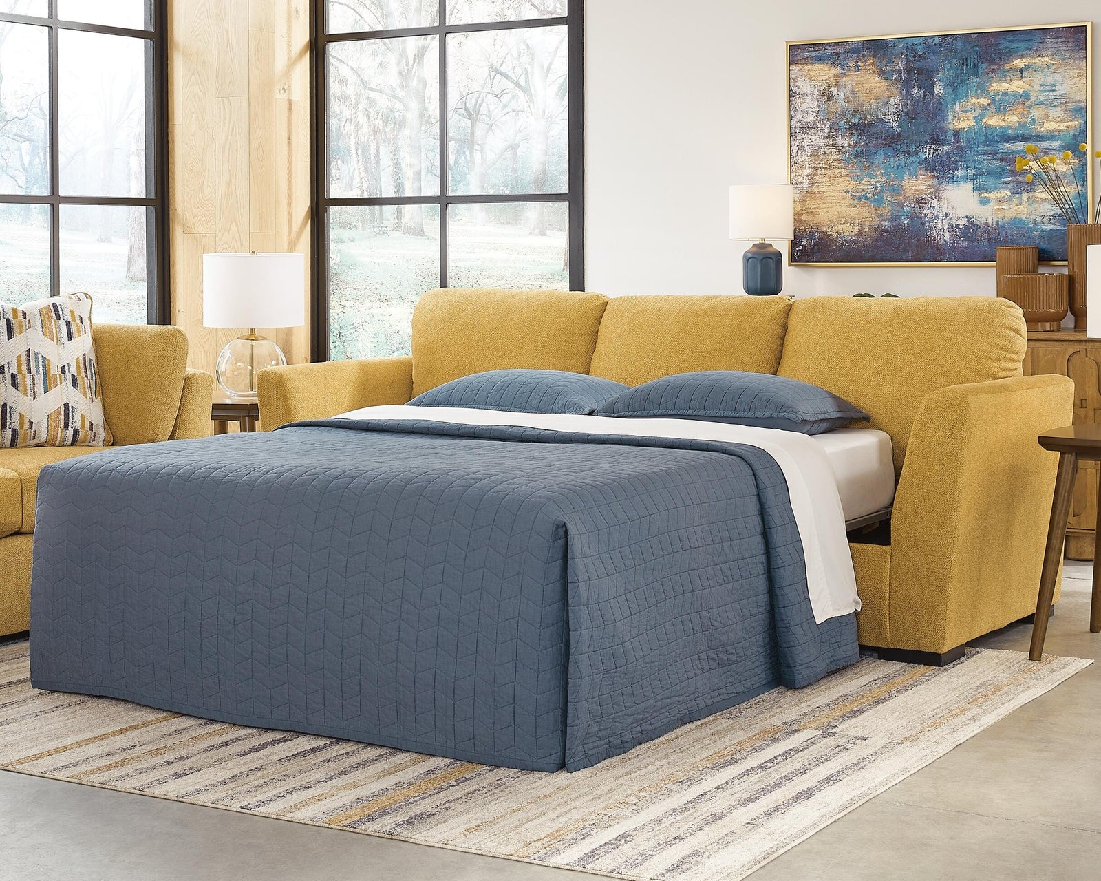 Keerwick Queen Sofa Sleeper (67506-SI) - Image 2