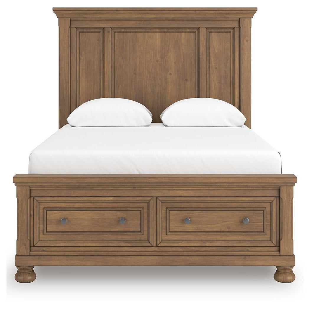 Feddinger Queen Panel Storage Bed (PCB779-SI) - Image 6