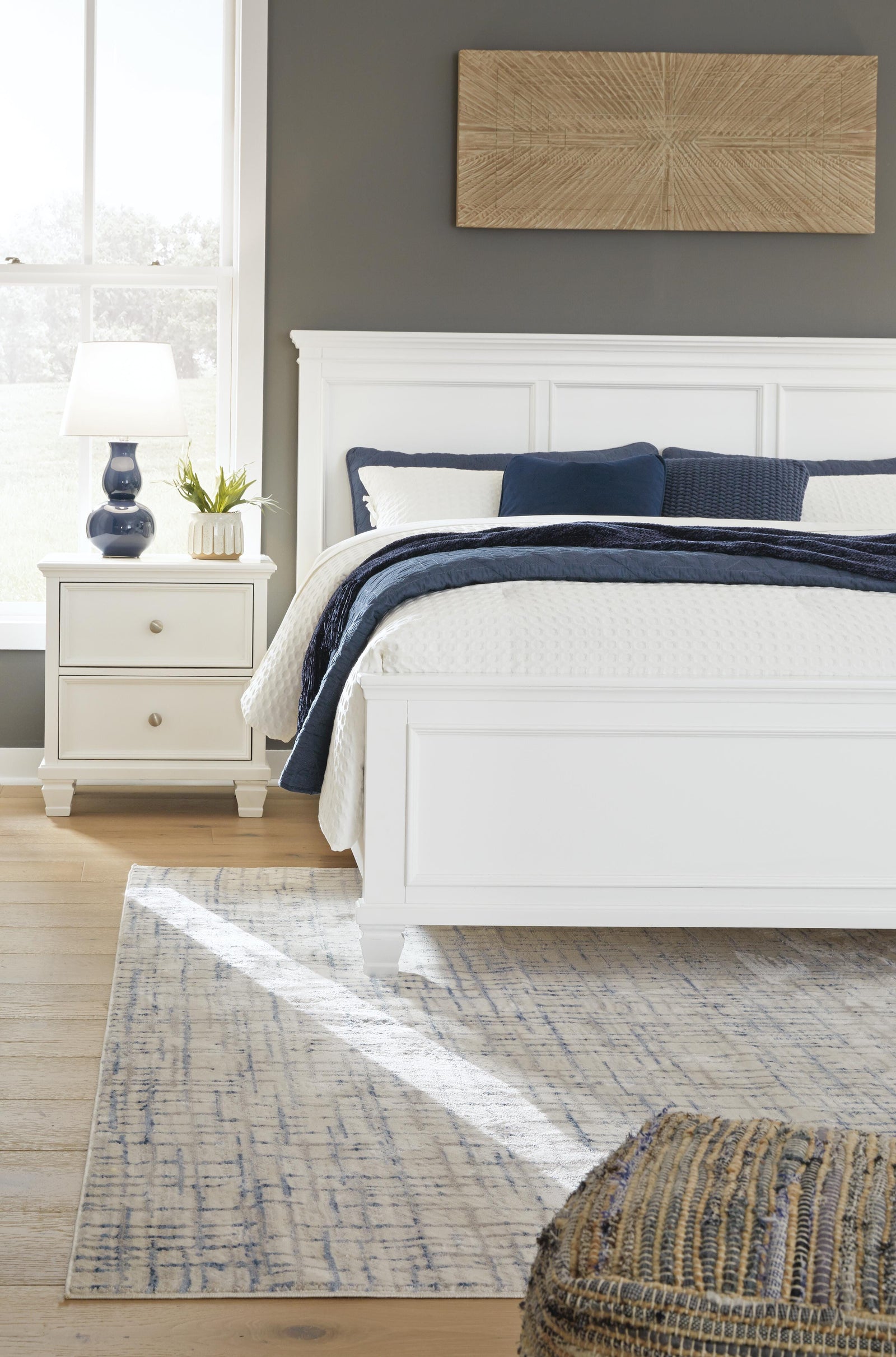 Fortman Panel Bed - White (B680-SI) - Image 11