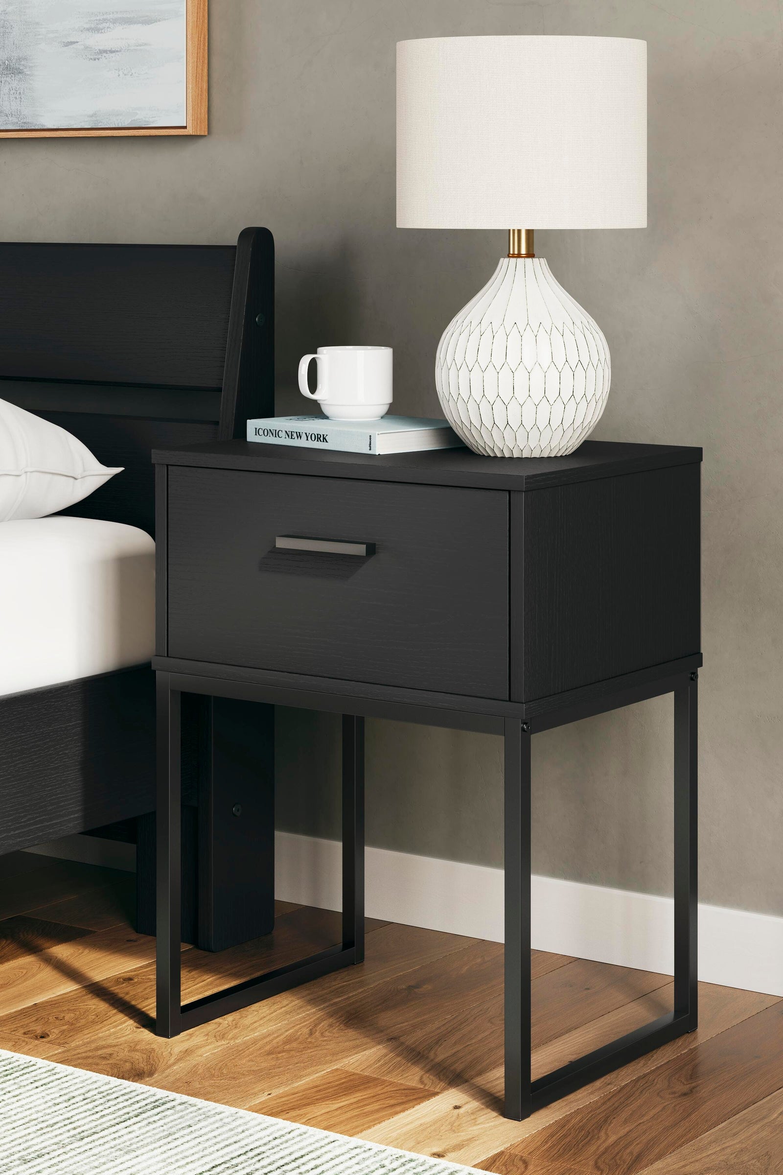 Socalle Nightstand - Black (EB1865-SI) - Image 8