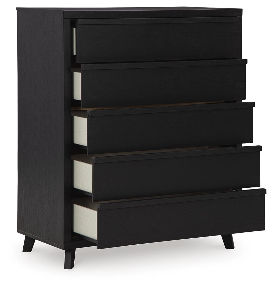 Danziar Dresser, Chest and Nightstand (B1013-SI) - Image 12