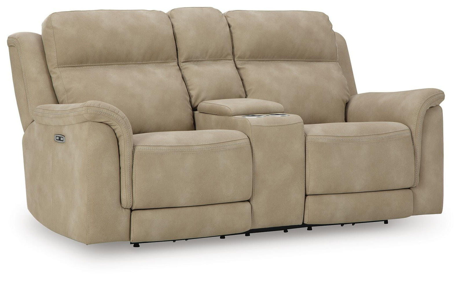 Next-Gen Durapella Power Reclining Loveseat with Console (59302-SI) - Image 2