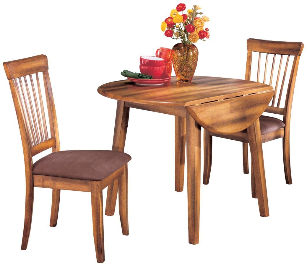 Berringer Dining Table and 2 Chairs (D199-SI)