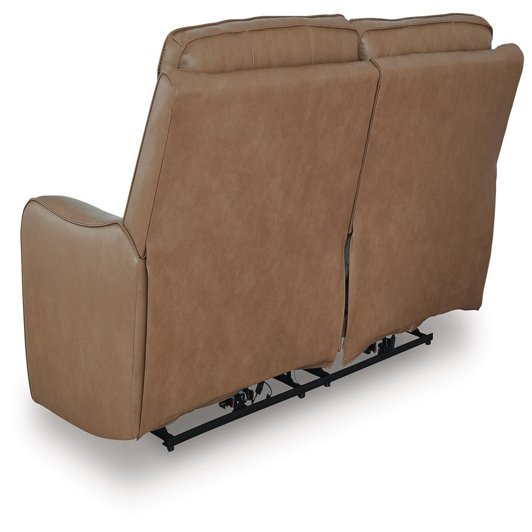 DeepWakes Power Reclining Loveseat with Console (PCU62606-SI) - Image 17