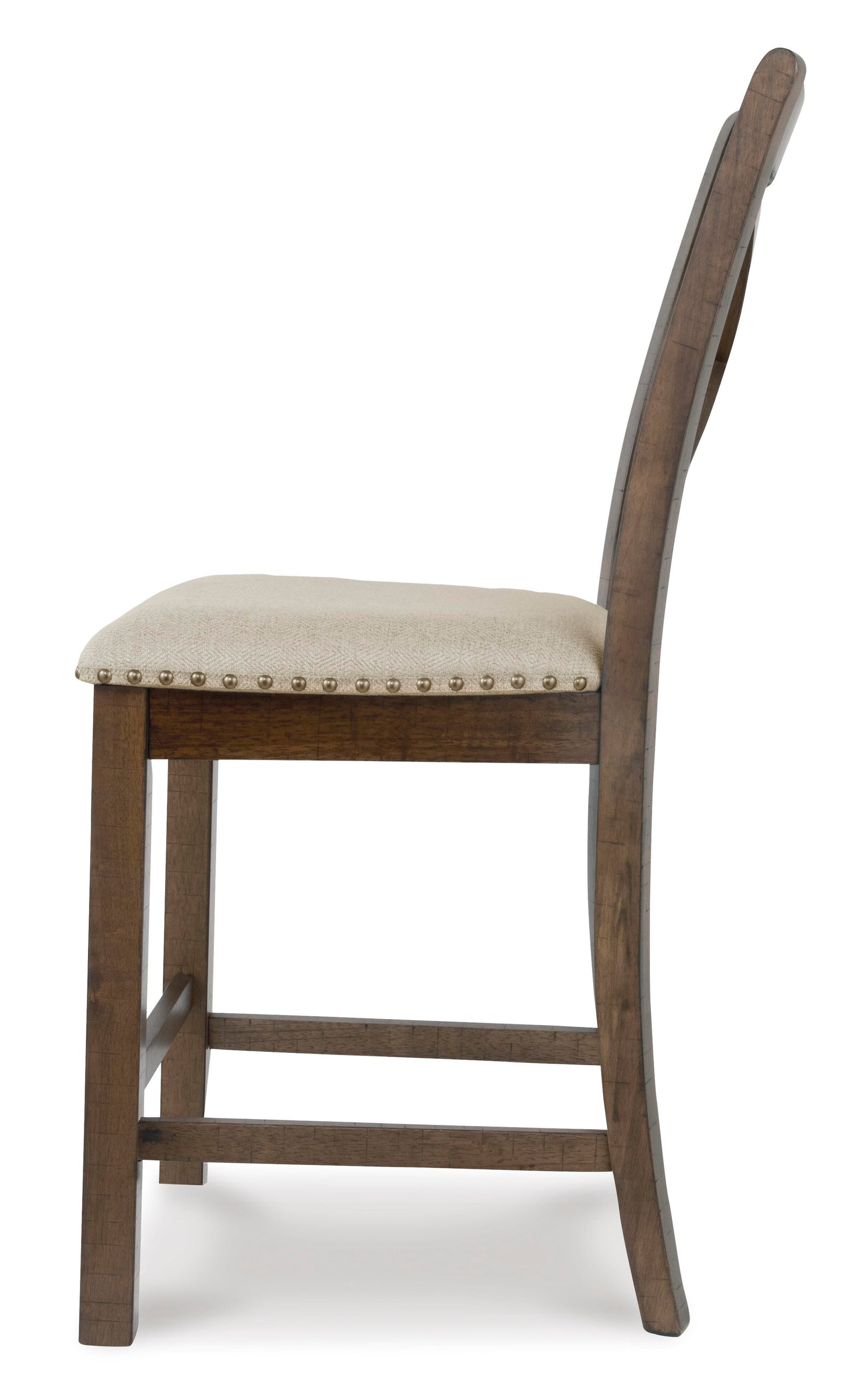 Moriville Counter Height Dining Table with 4 Barstools, Bench, and Server (D631-SI) - Image 13