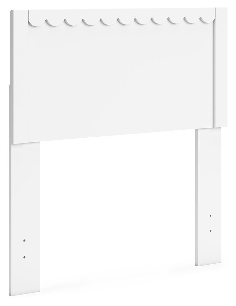 Hallityn Panel Headboard (Youth) - White (EB1810-SI) - Image 3