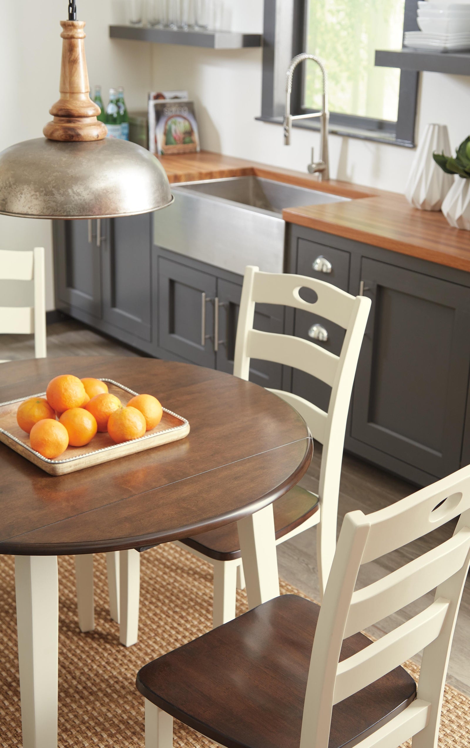 Woodanville Dining Drop Leaf Table (D335-SI) - Image 6