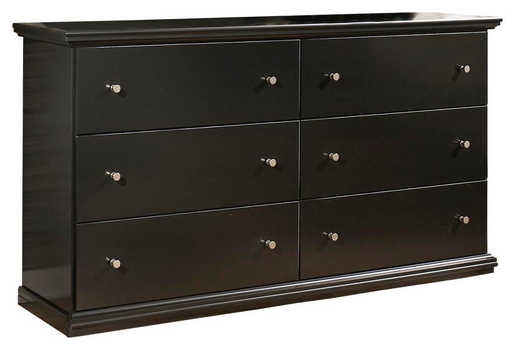 Maribel Panel Bed and Dresser (B138-SI) - Image 5