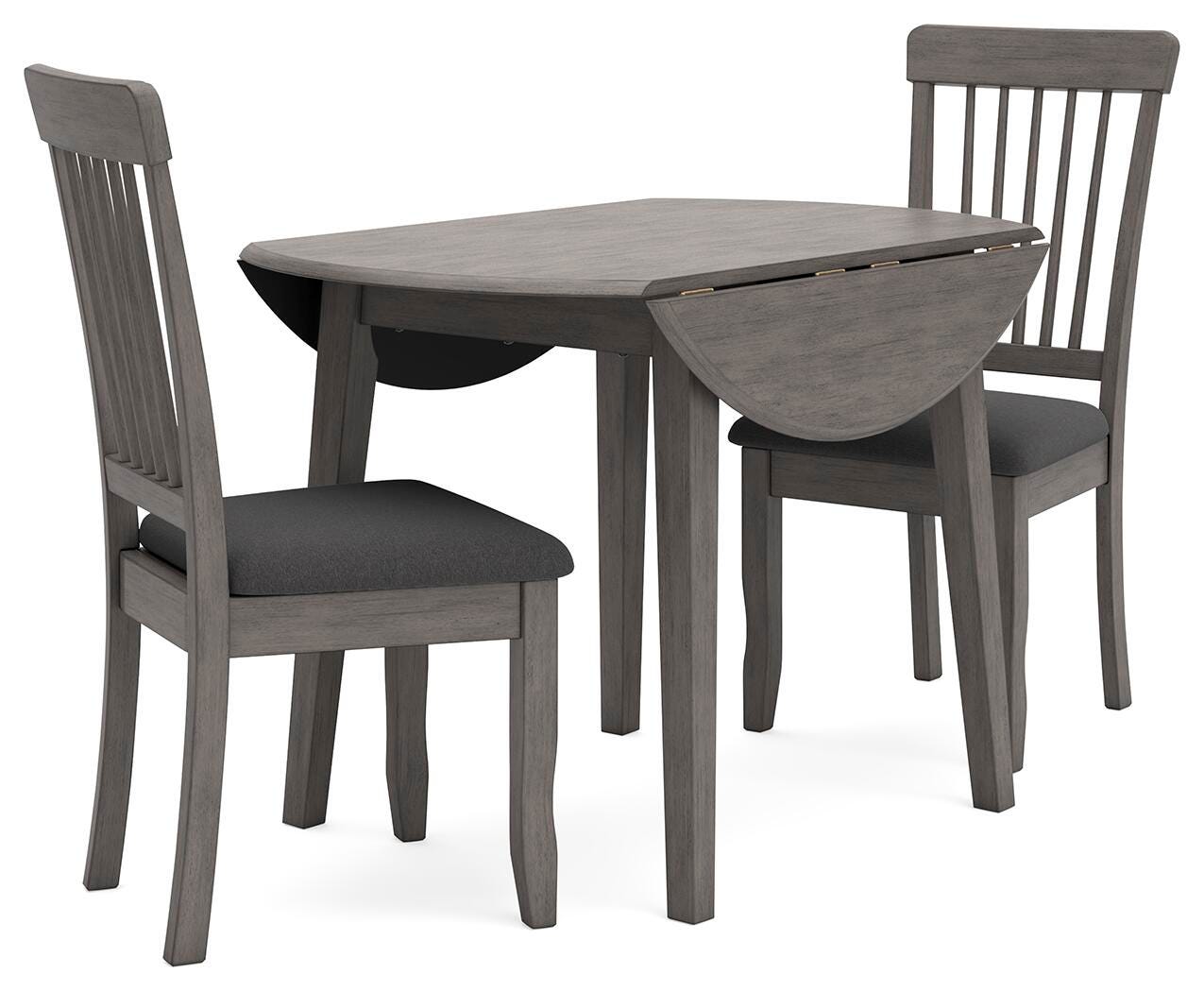 Shullden Dining Table and 2 Chairs (D194-SI)