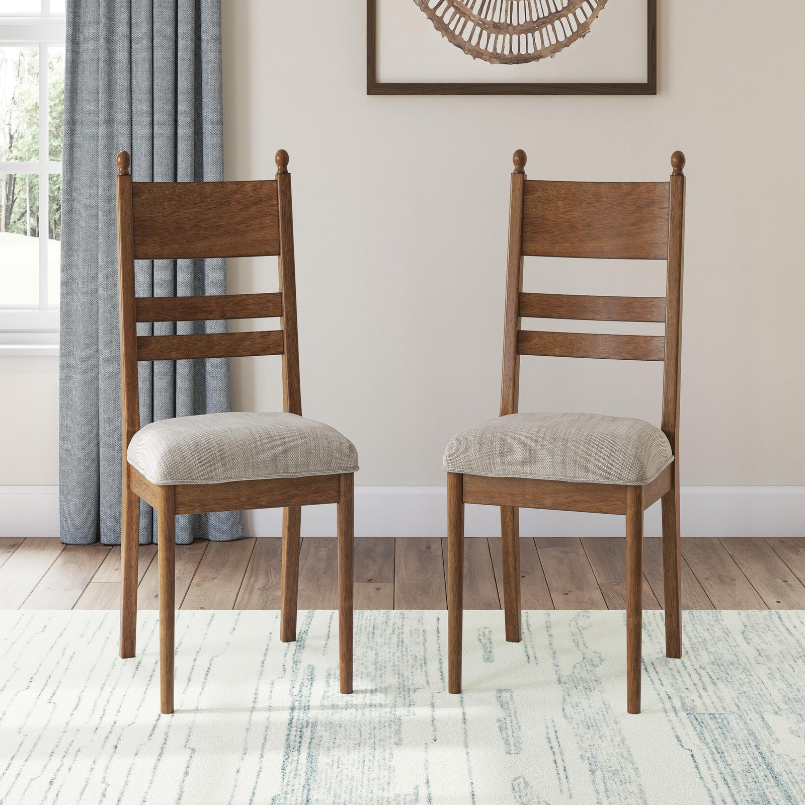 Greddinton Extension Dining Table and 4 Chairs (PCD824-SI) - Image 13