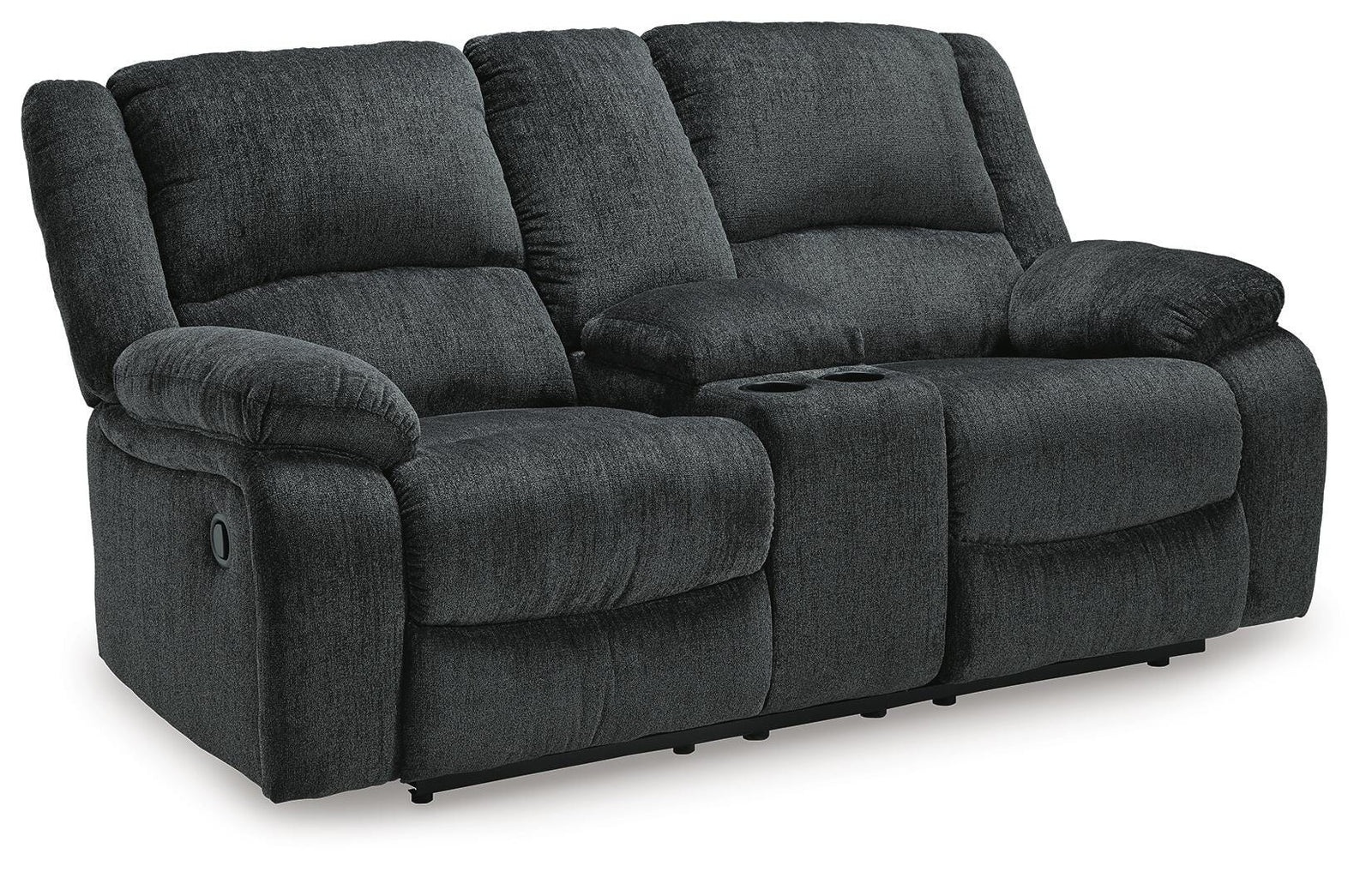 Draycoll Power Reclining Loveseat with Console (76504-SI) - Image 11