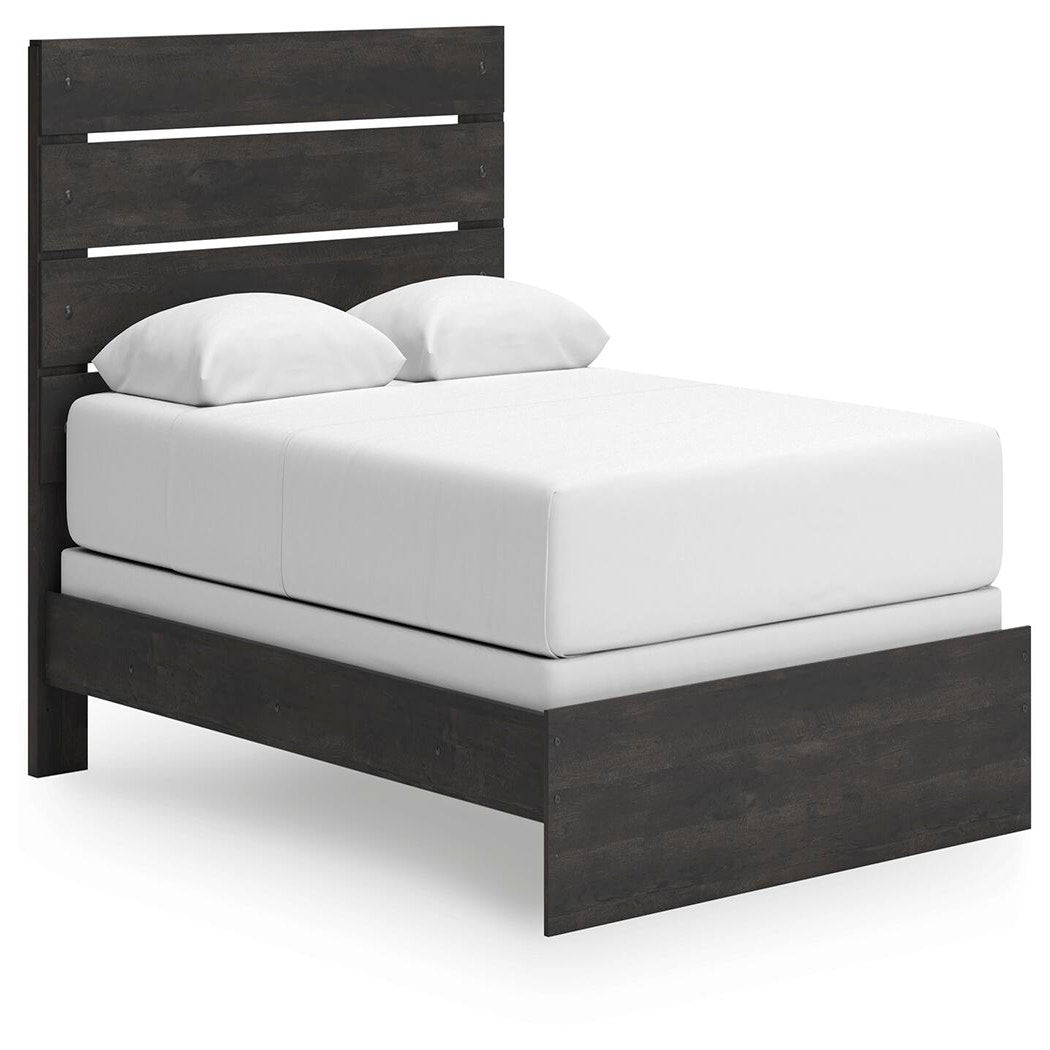 Hollivern Queen Panel Bed, Dresser, Mirror and Nightstand (PCB2108-SI) - Image 10