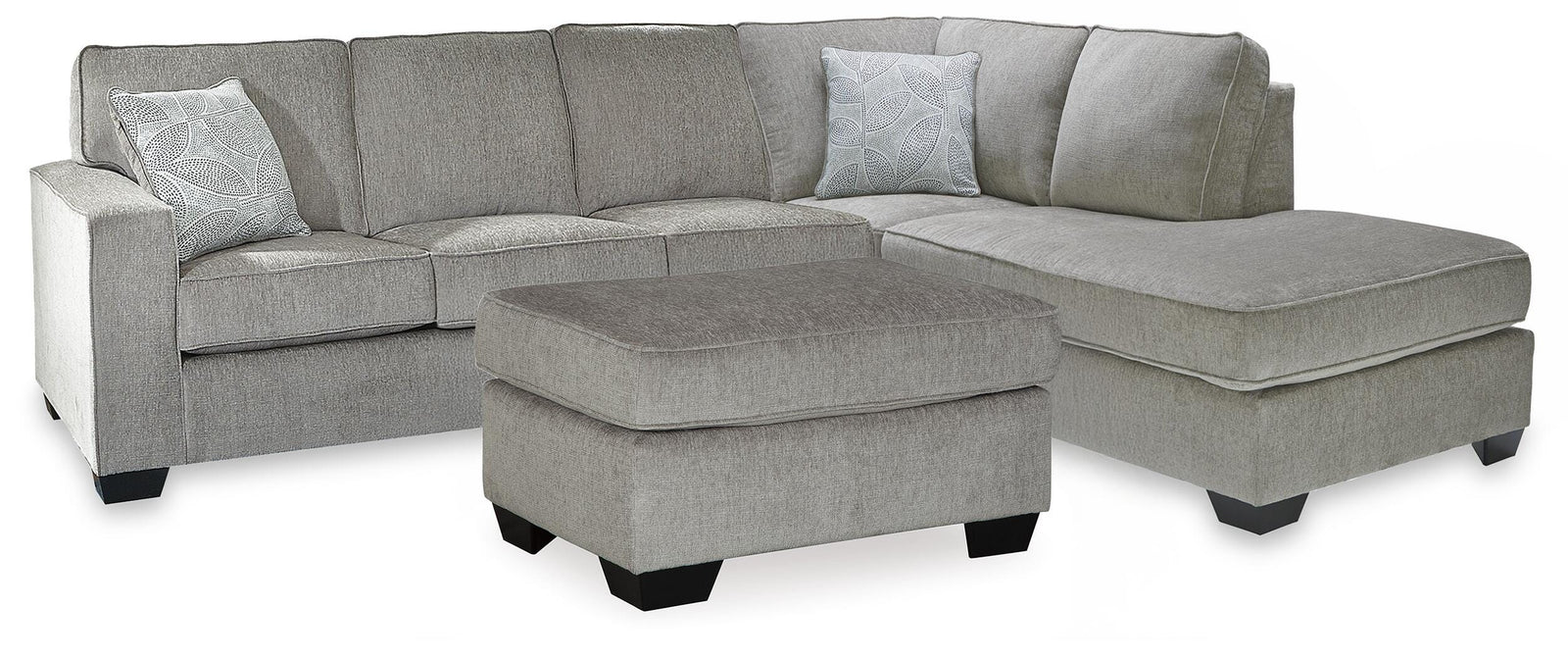 Altari 2-Piece Sleeper Sectional and Ottoman (87214-SI)