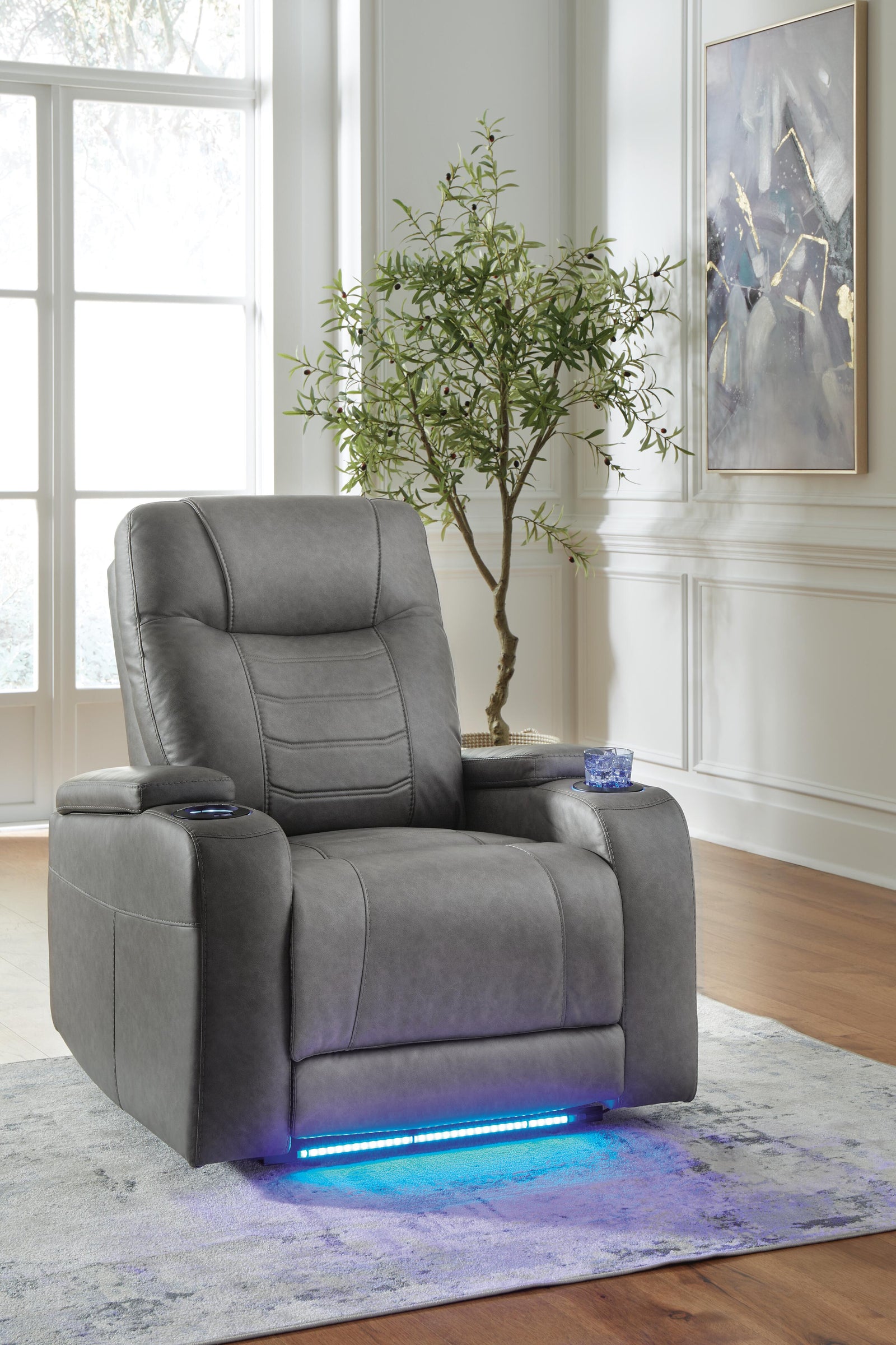 Schooner Rocks Power Recliner (16102-SI) - Image 7