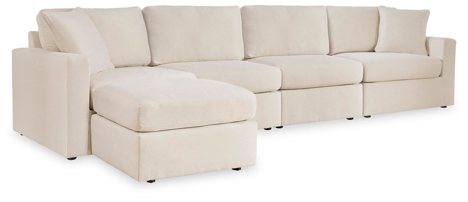 Modmax 4-Piece Sectional and Ottoman (92103-SI) - Image 2