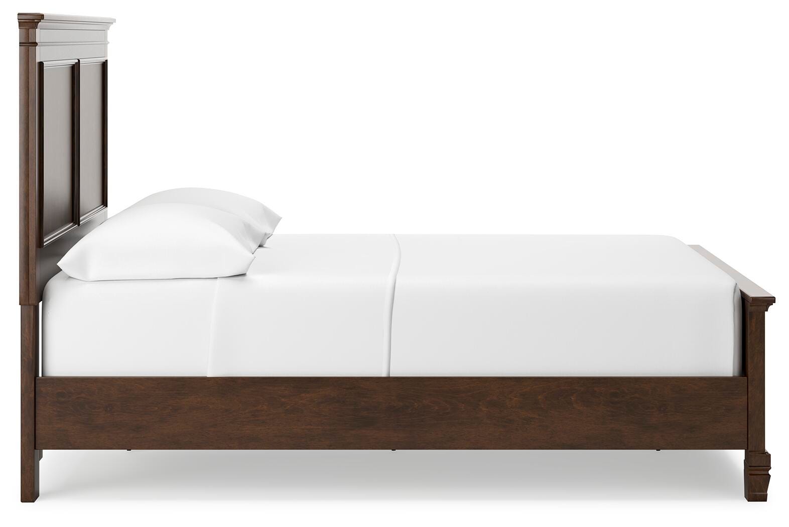 Danabrin Panel Bed, Dresser and Mirror - Brown (B685-SI) - Image 9