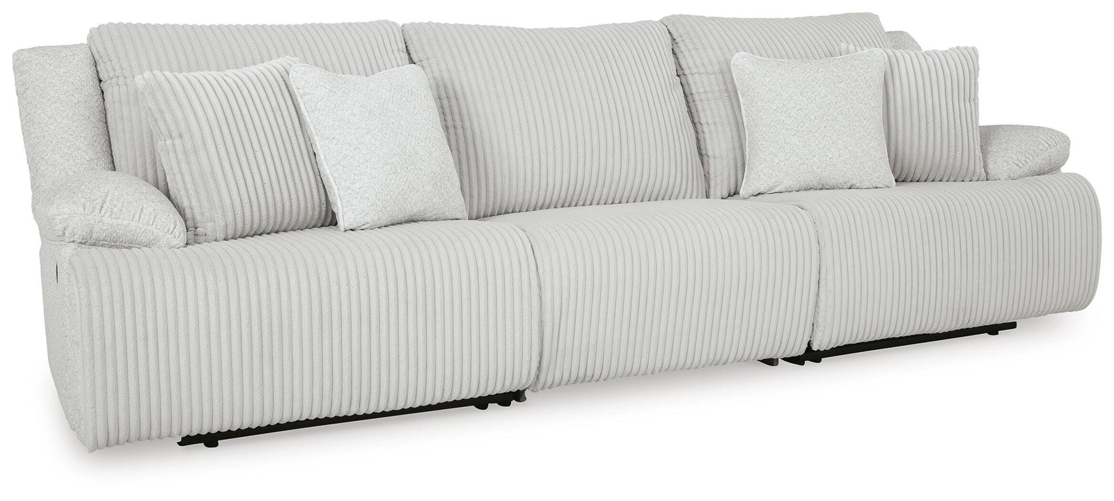 Top Tier 3-Piece Reclining Sectional Sofa (92706-SI) - Image 2