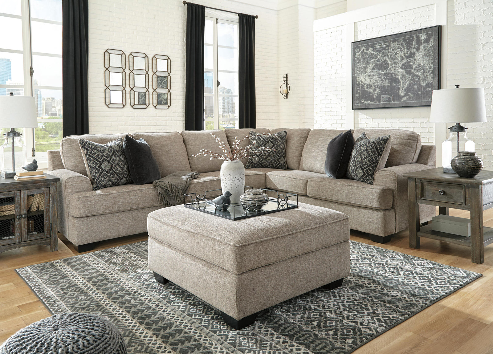 Bovarian 3-Piece Sectional (56103-SI) - Image 5
