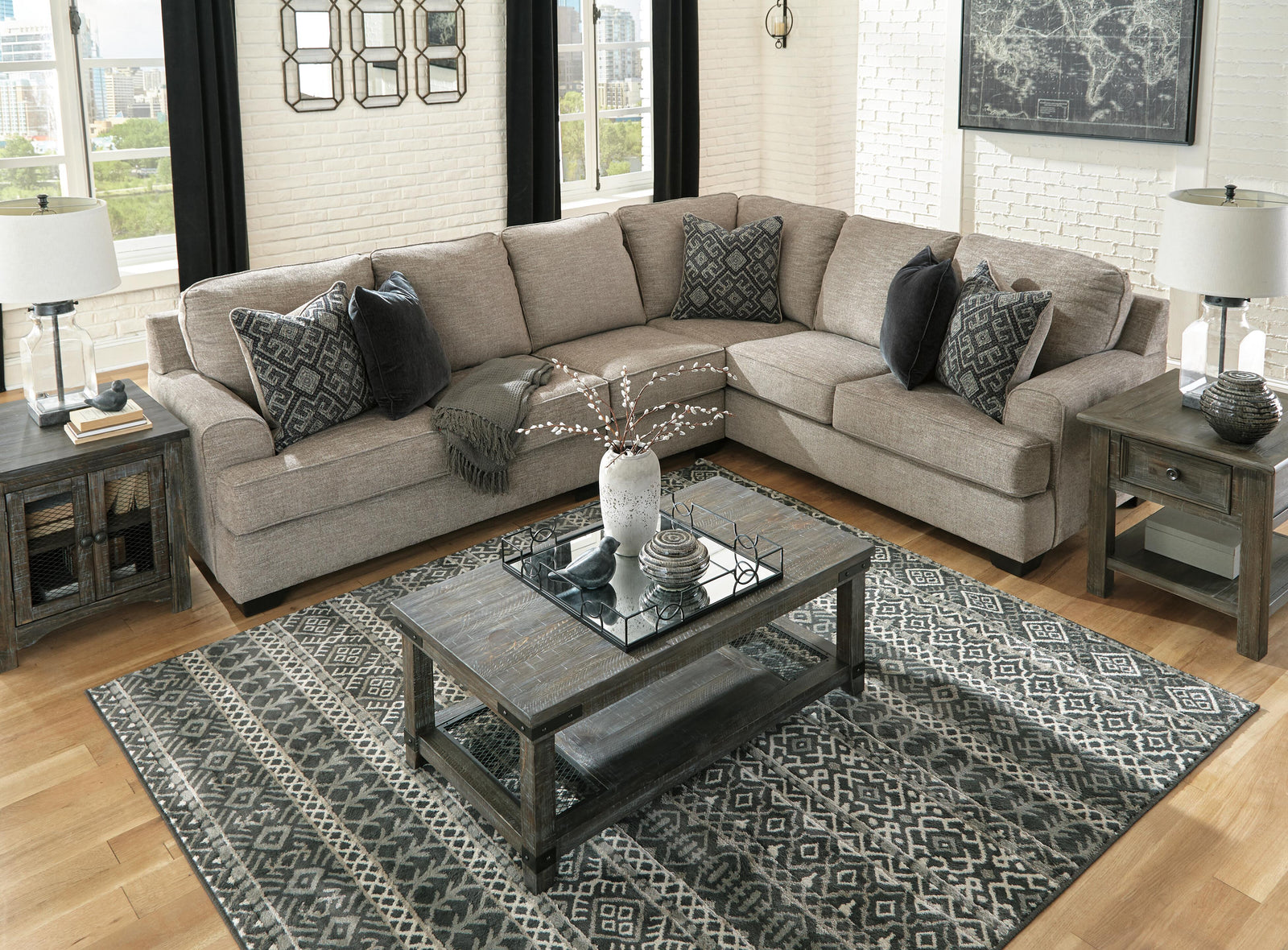 Bovarian 3-Piece Sectional (56103-SI) - Image 7