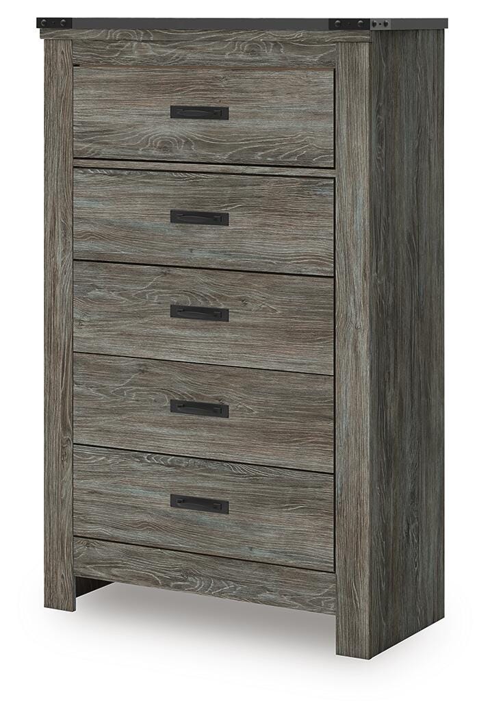 Frandern Chest of Drawers - Gray (B4480-SI) - Image 2