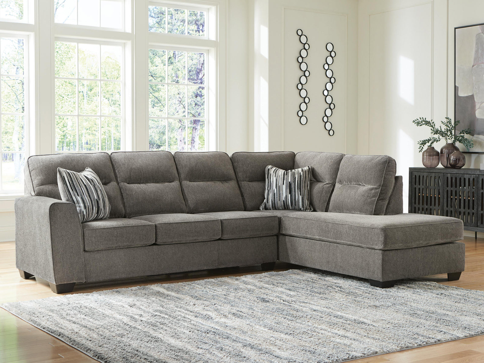 Olten 2-Piece Sectional with Chaise (31305-SI) - Image 2