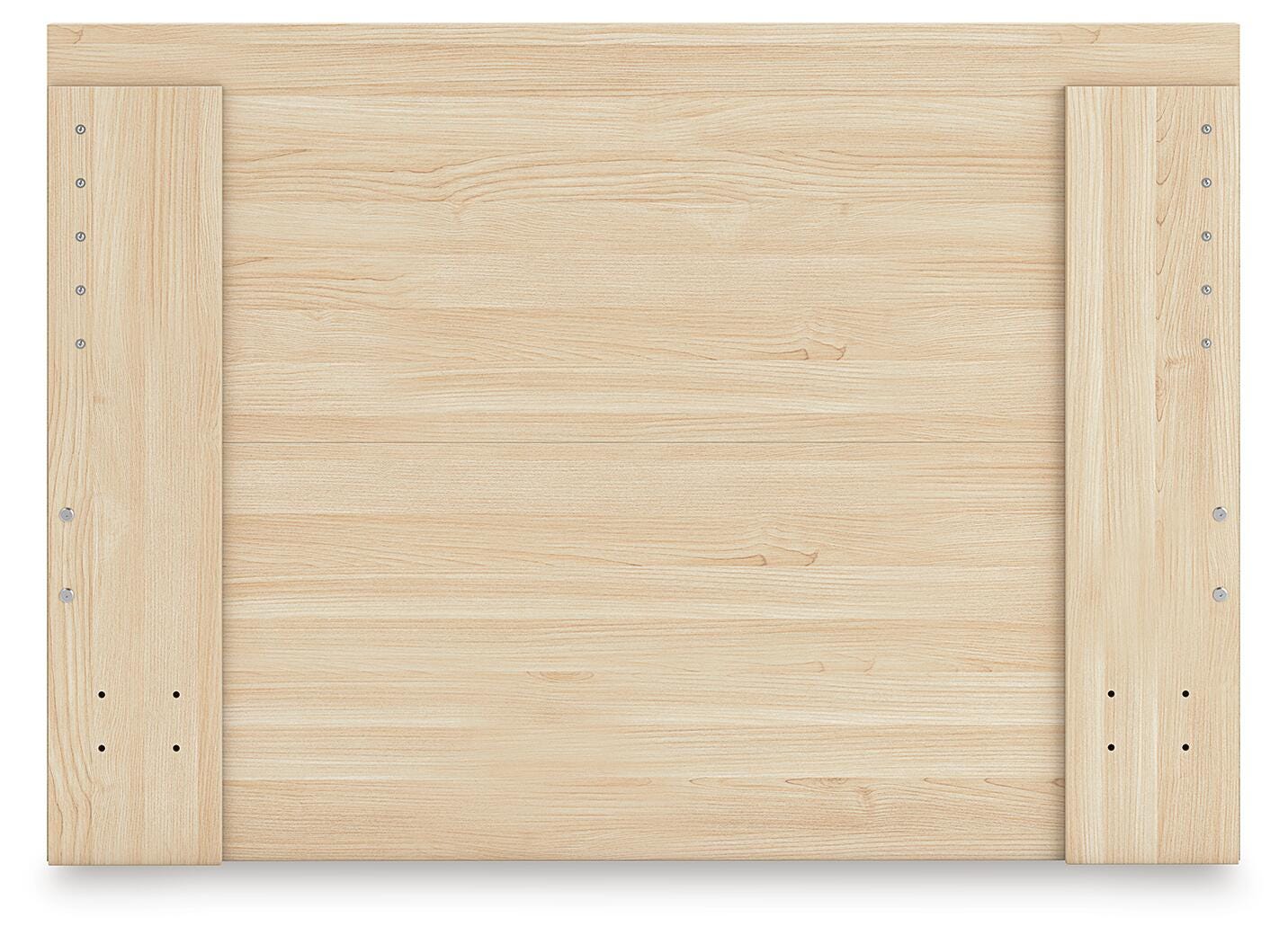 Onita Panel Platform Bed with 1 Side Storage (Youth) - Natural (EB9632-SI) - Image 7