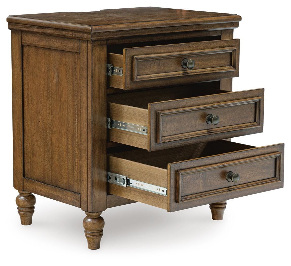 Sturlayne Upholstered Panel Bed, Dresser and 2 Nightstands (B787-SI) - Image 11