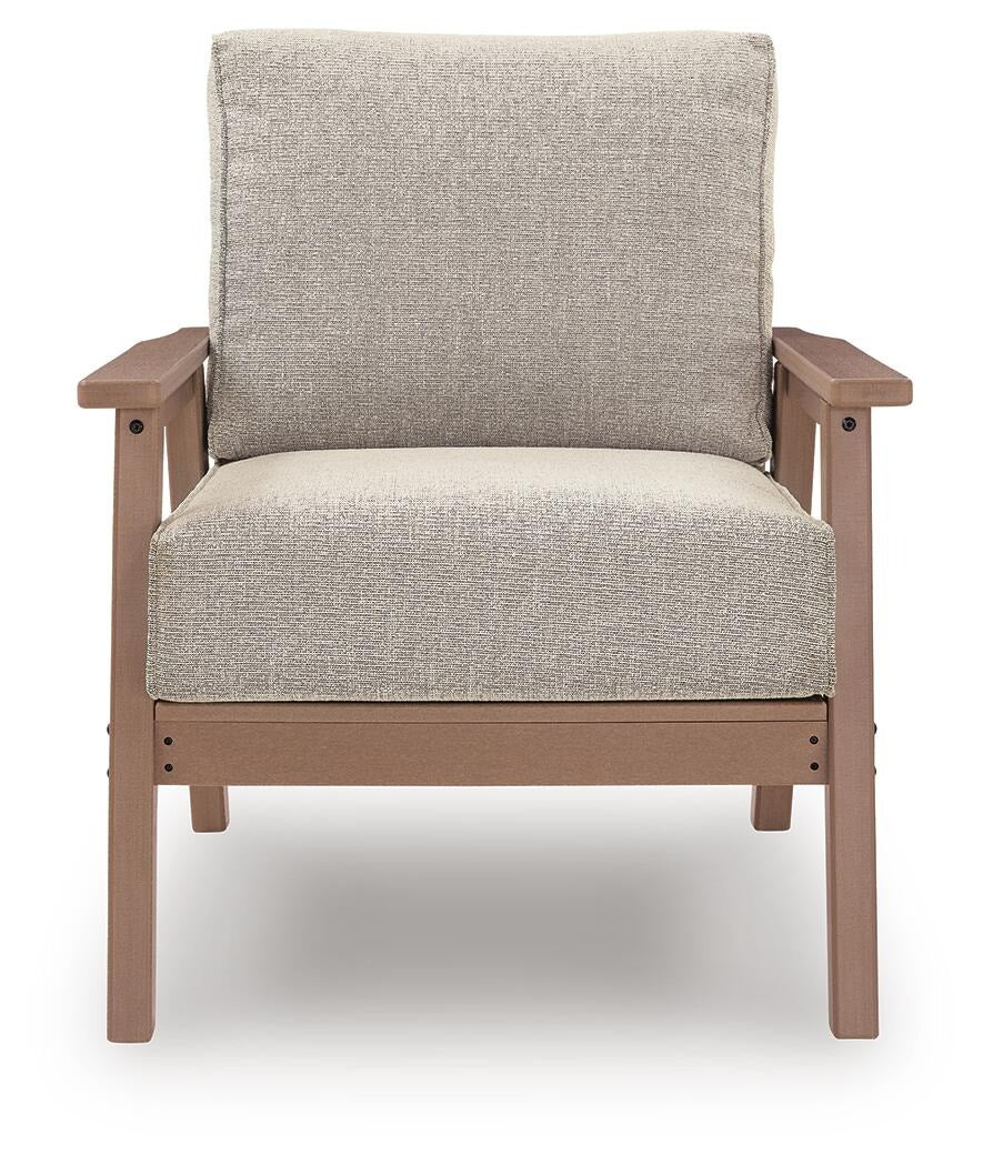 Grover Beach Outdoor Lounge Chair with Cushion (Set of 2) (PCP422-SI) - Image 8