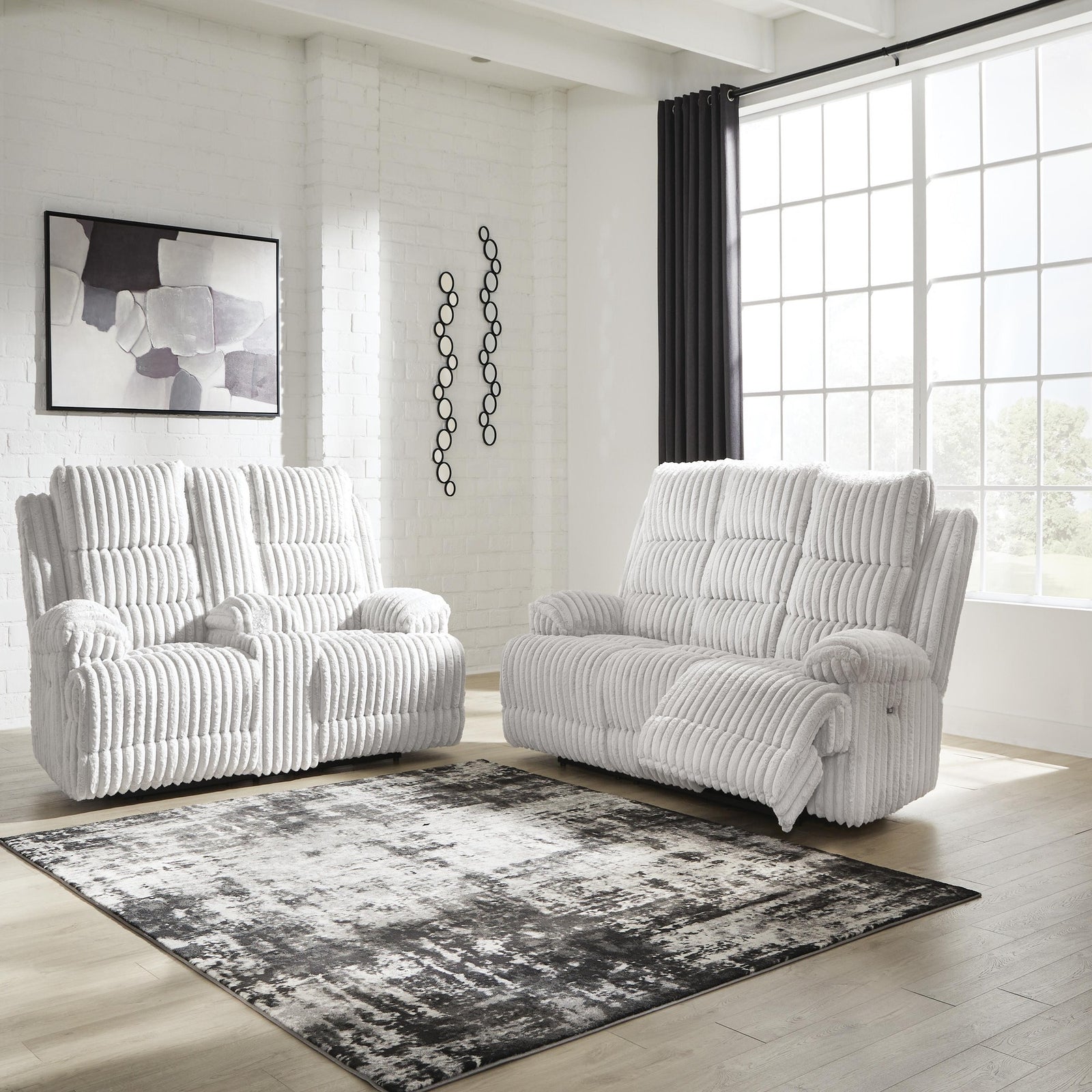 Rhines Falls Power Reclining Sofa and Loveseat (PC42804-SI) - Image 8