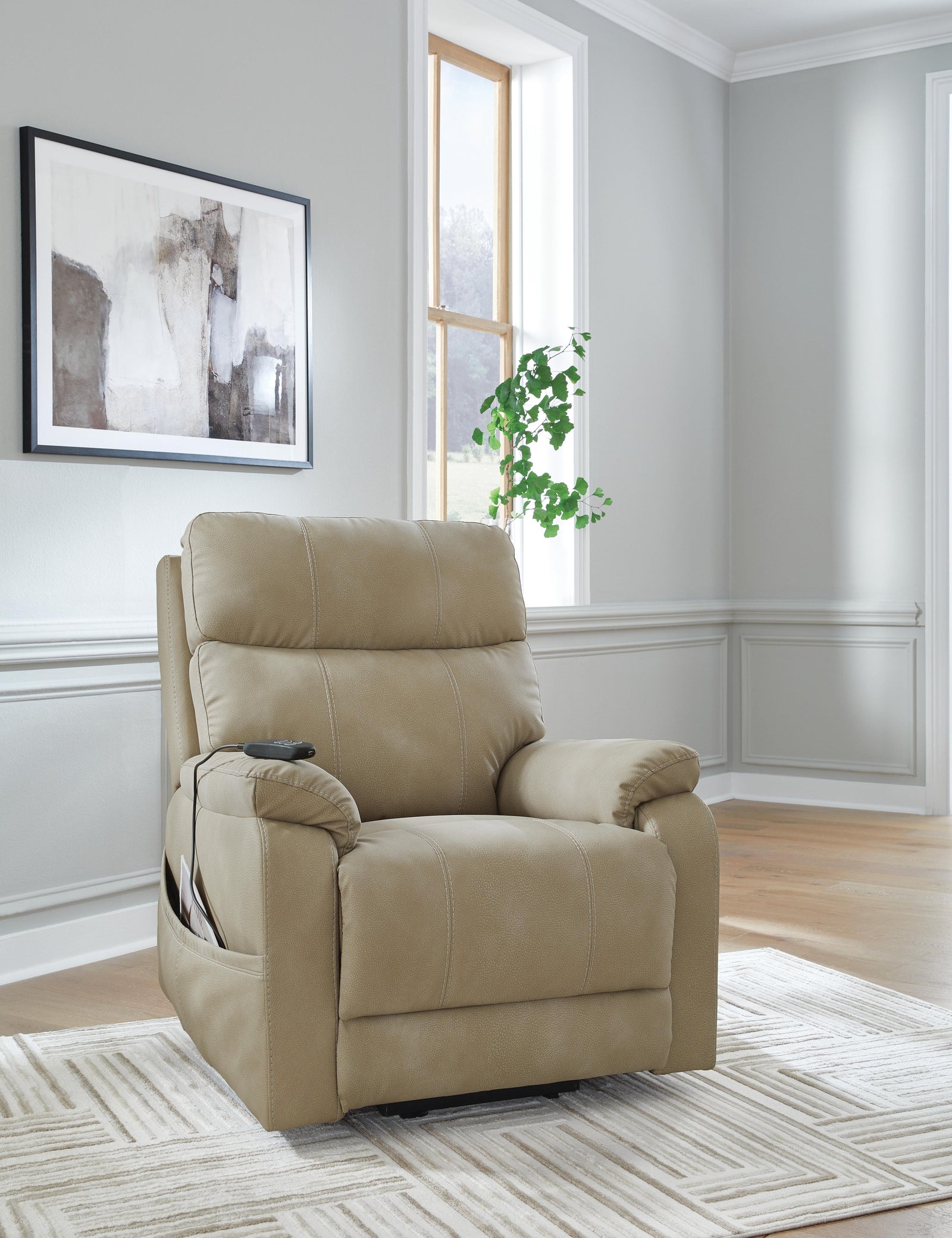 Next-Gen Durapella Power Lift Recliner (40709-SI) - Image 8