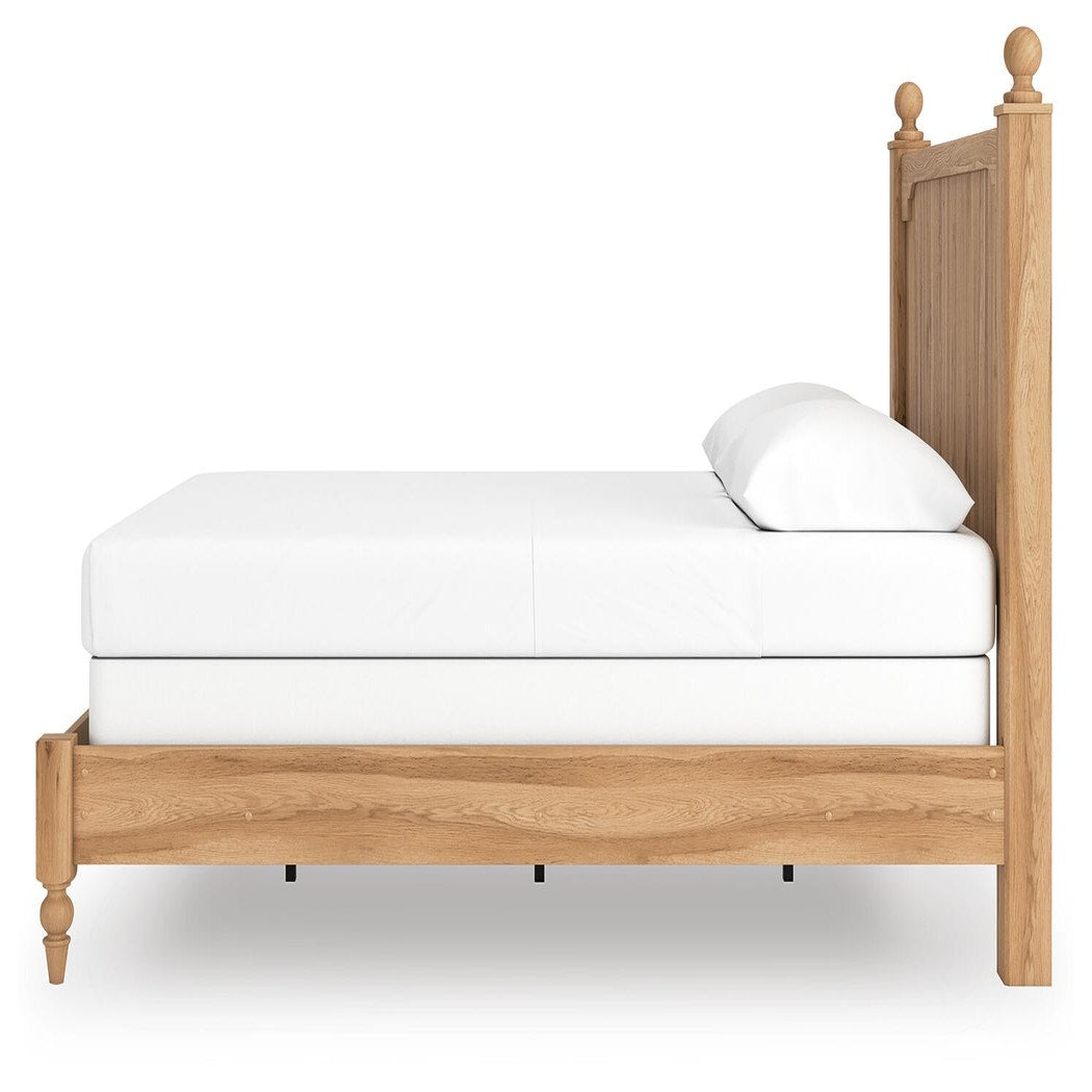 Aleaport Queen Panel Bed, Dresser, Mirror and Nightstand (PCB1075-SI) - Image 14