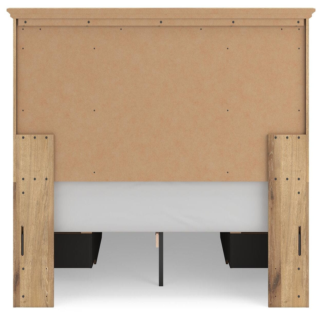 Makidern Queen Panel Storage Bed (PCB1170-SI) - Image 7