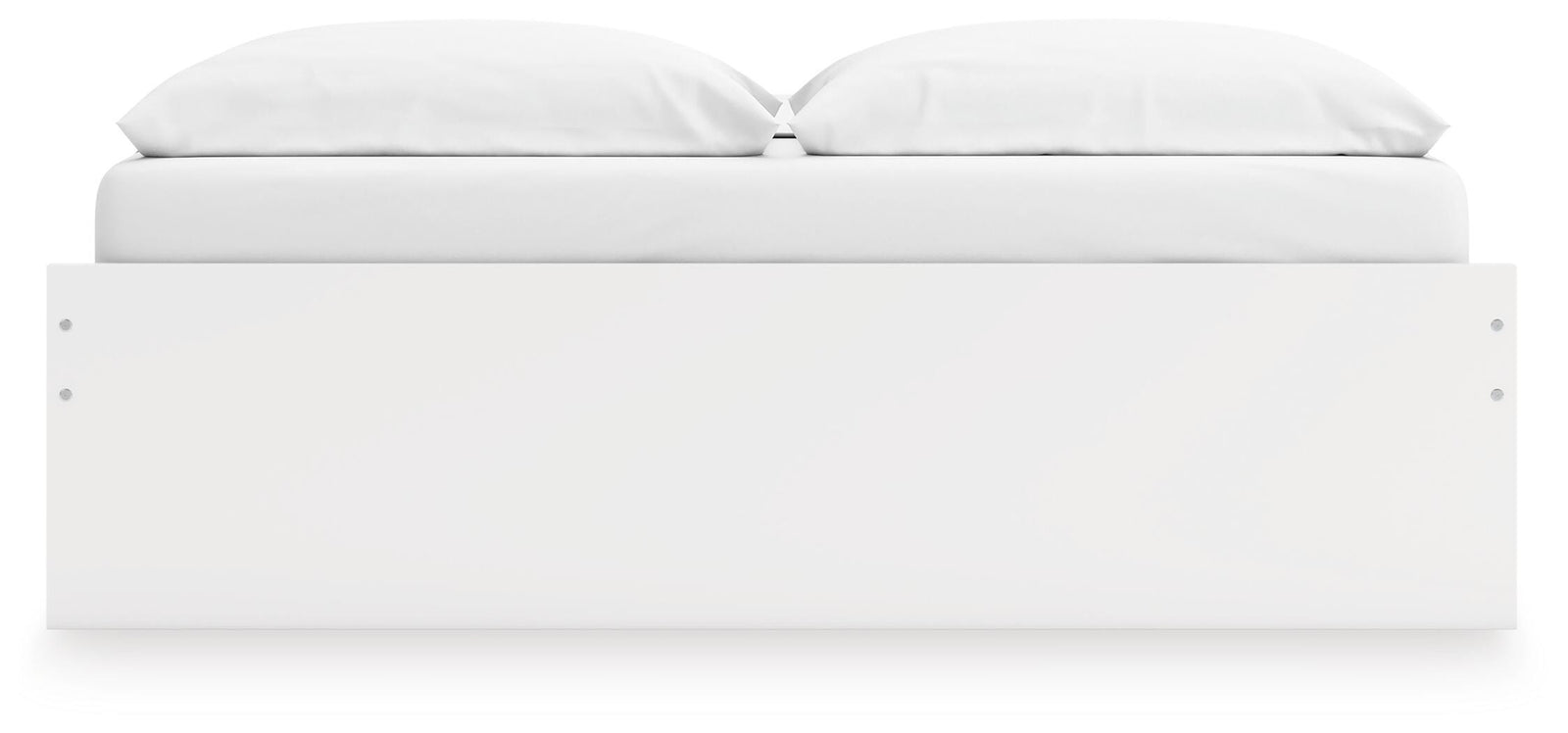 Onita Platform Bed with 1 Side Storage - White (EB9630-SI) - Image 7