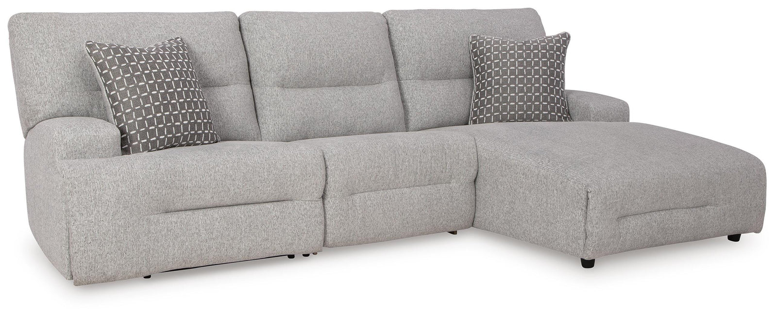 Acklen Place 3-Piece Power Reclining Sectional (93605-SI) - Image 2