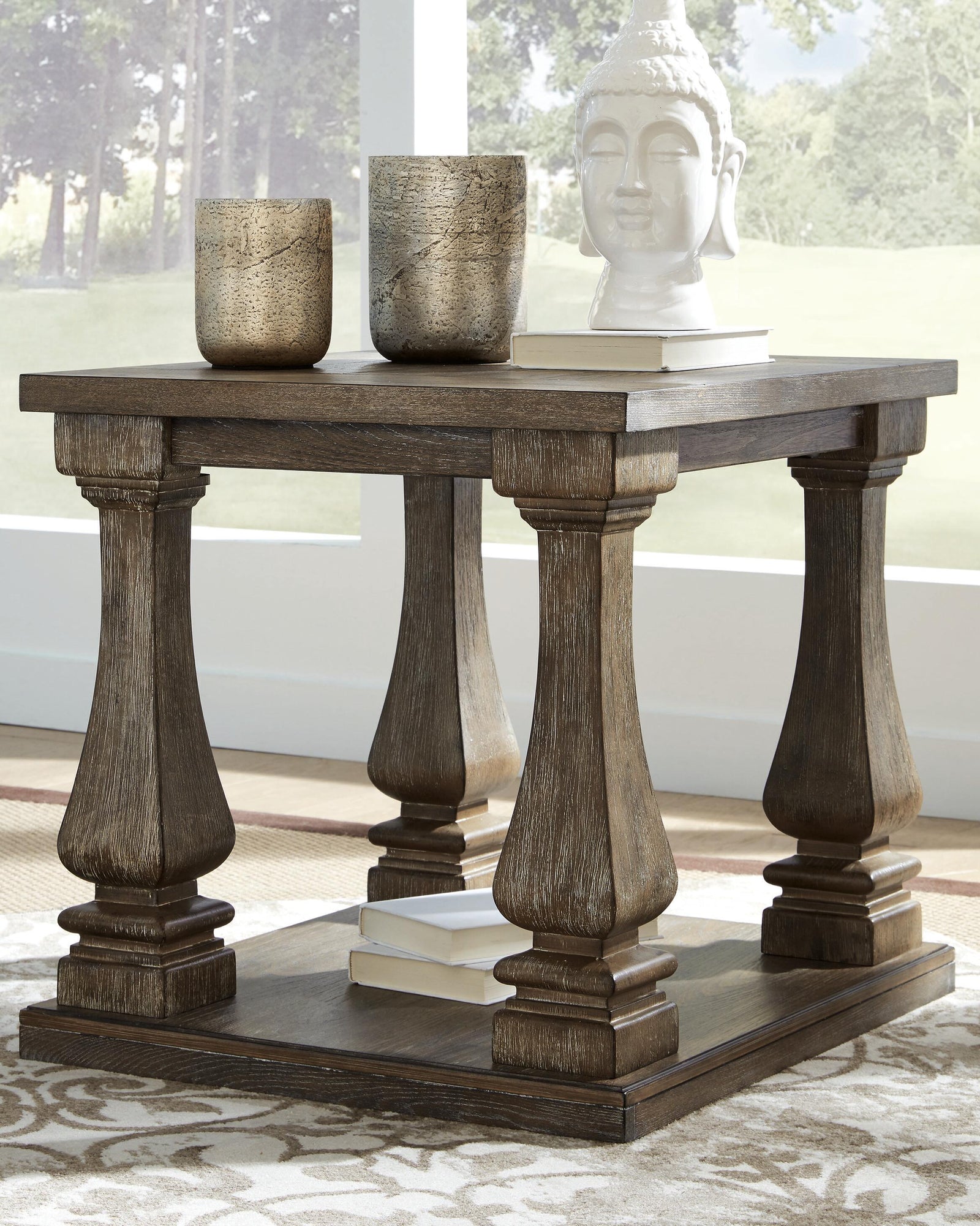 Johnelle End Table - Gray (T776-SI) - Image 2