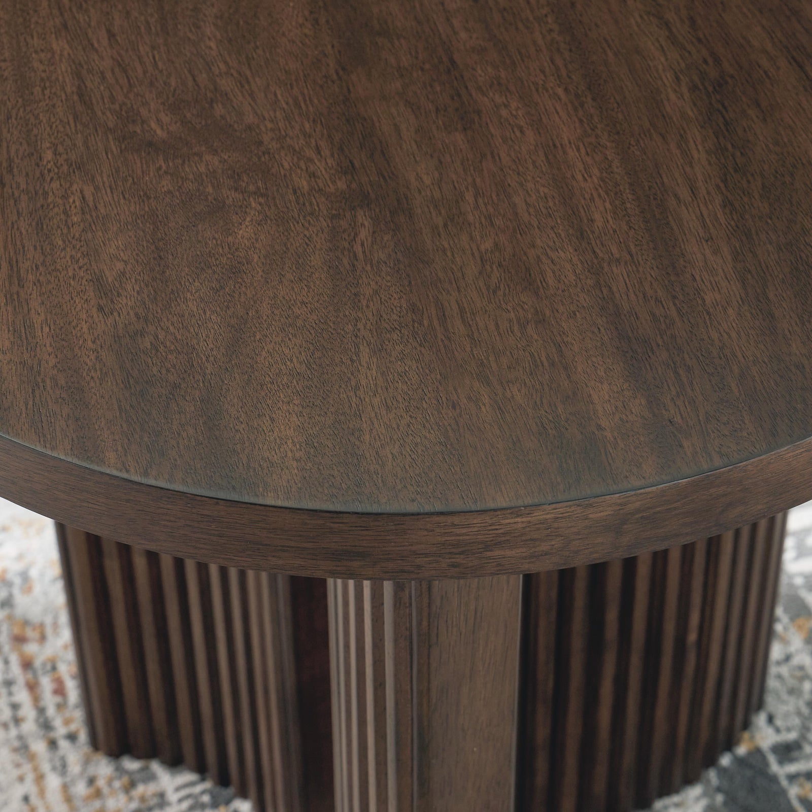 Korestone End Table - Dark Brown (T689-SI) - Image 5