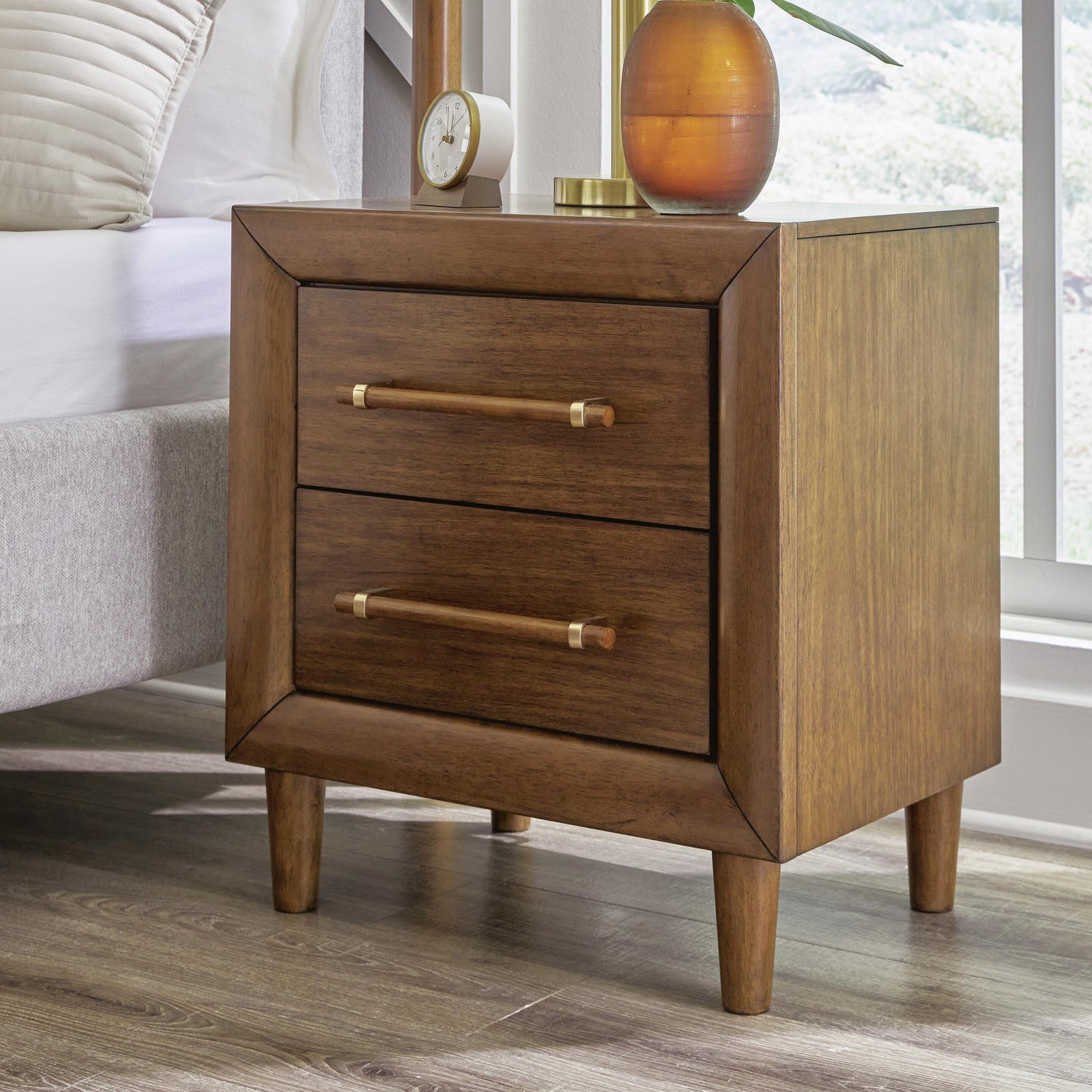 Lyncott Nightstand - Brown (B615-SI) - Image 6