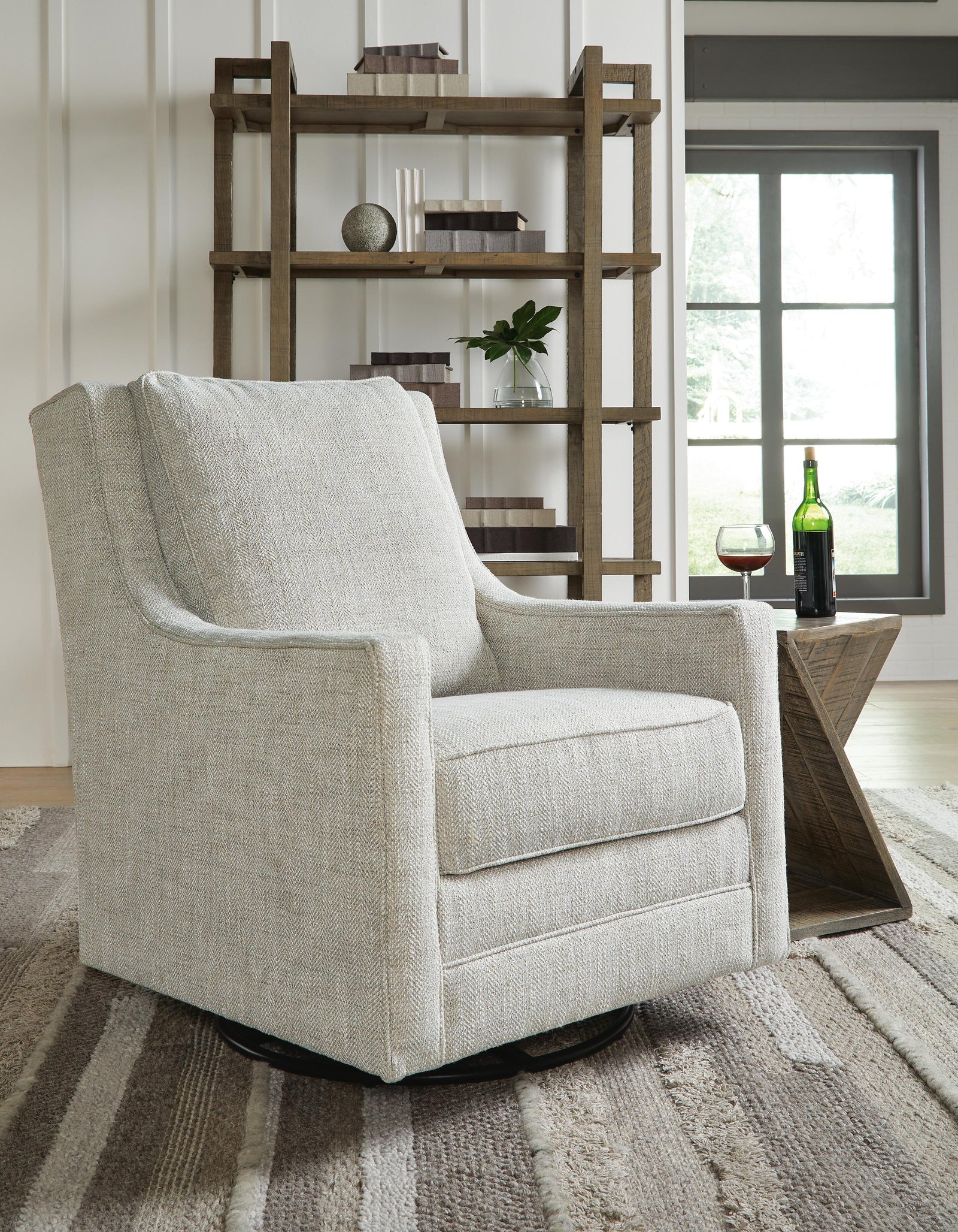 Kambria Swivel Glider Accent Chair (A3000265-SI) - Image 5