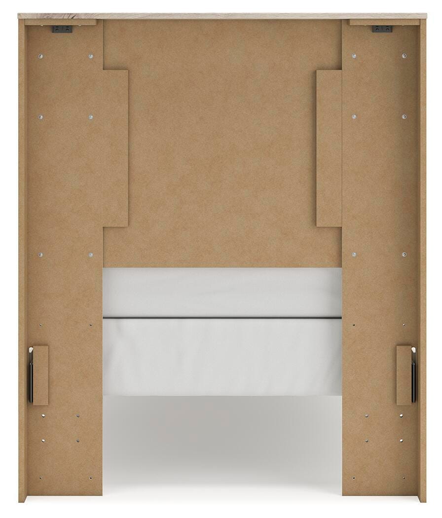 Lawroy Panel Bed, Dresser and Mirror - Light Natural (B2310-SI) - Image 10