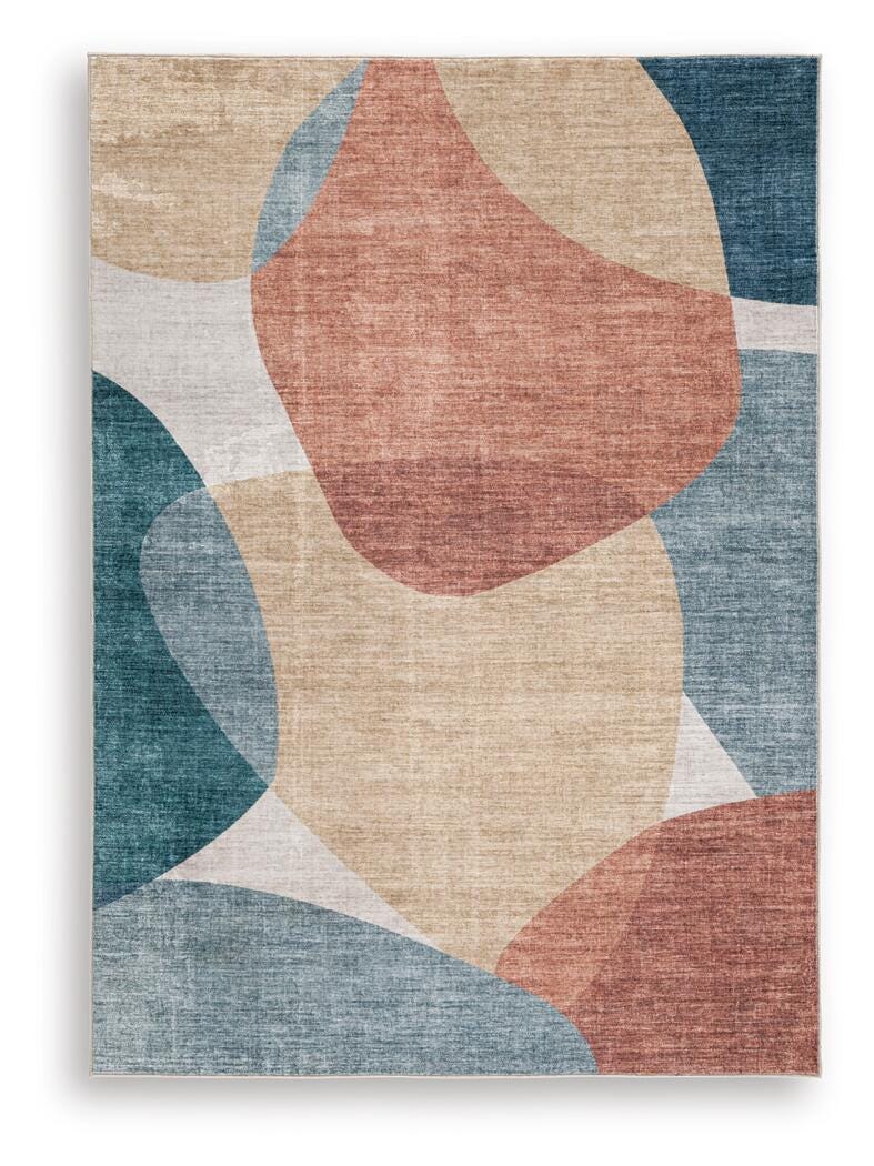 Chanleigh Washable 76 x 96 Area Rug (R40737-SI) - Image 3