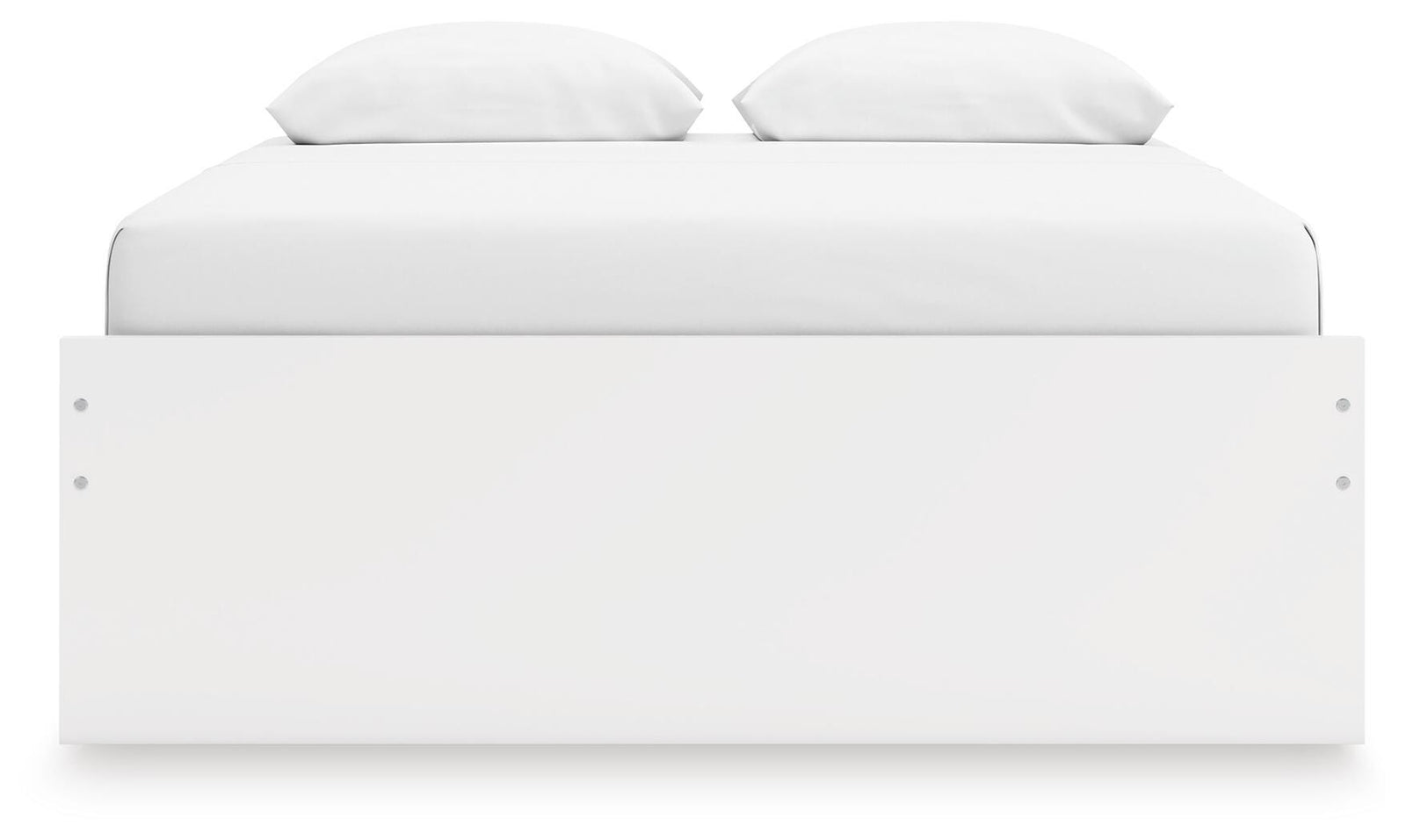 Onita Platform Bed with 1 Side Storage - White (EB9630-SI) - Image 4